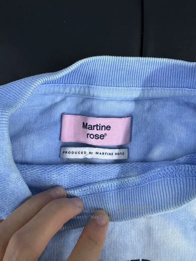 Martine Rose Martine Rose Tie-dye round-neck sweatshirt Size US XS / EU 42 / 0 - 2 Thumbnail
