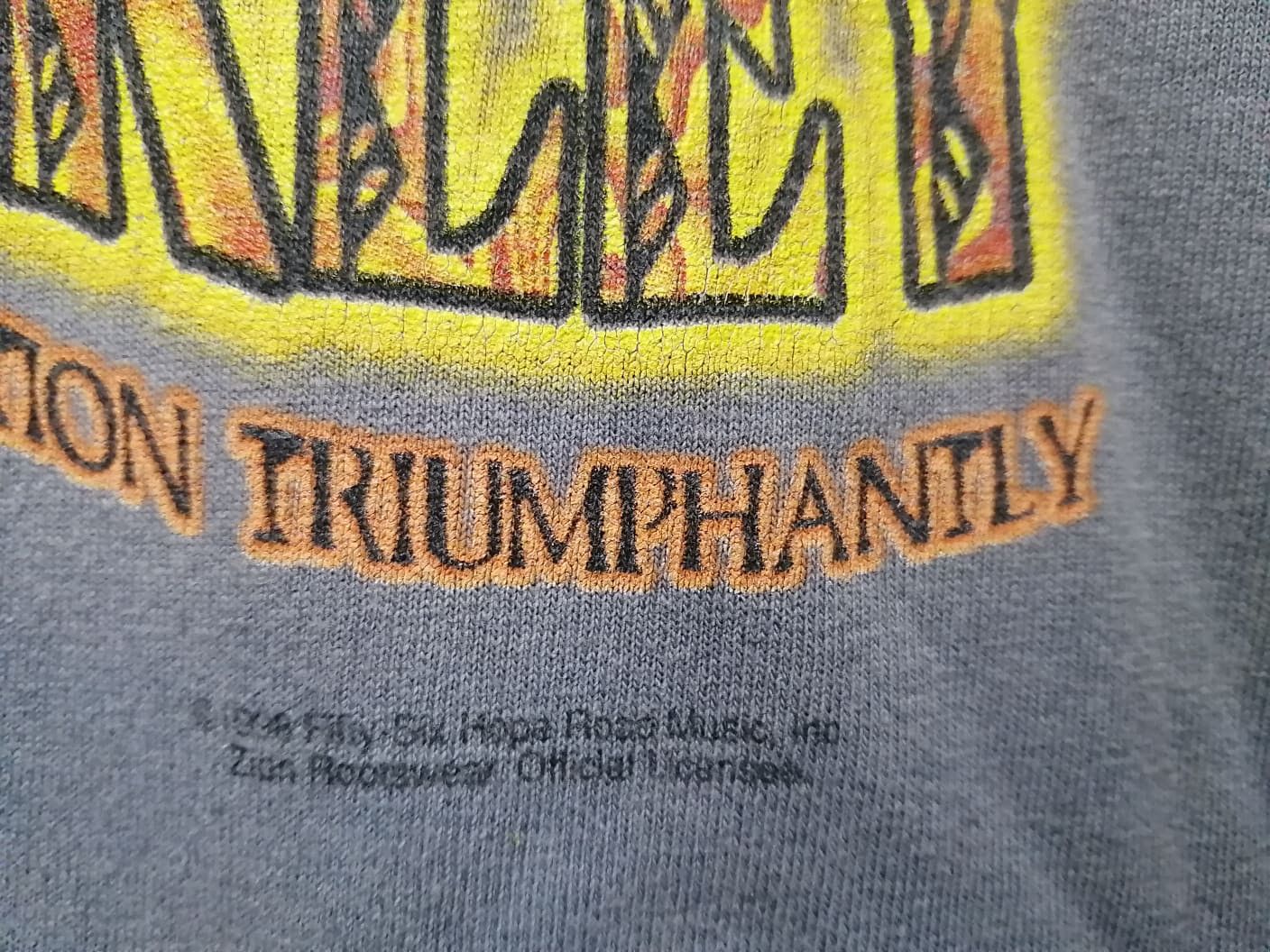 Band Tees × Bob Marley × Vintage Vintage 90s Bob marley Very Rare Size US M / EU 48-50 / 2 - 4 Thumbnail