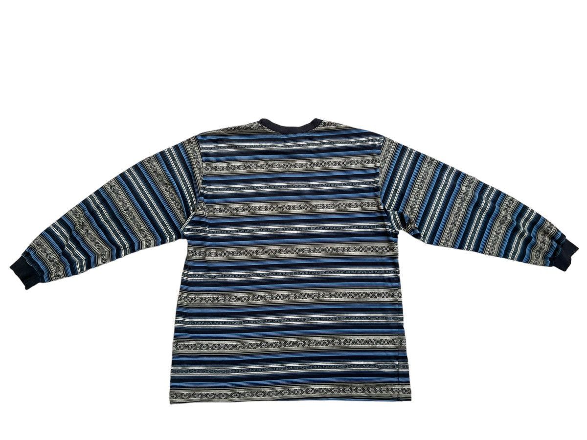 No Fear Vintage 90s NO FEAR Multi Stripes Long Sleeve t shirt Size US XL / EU 56 / 4 - 2 Thumbnail