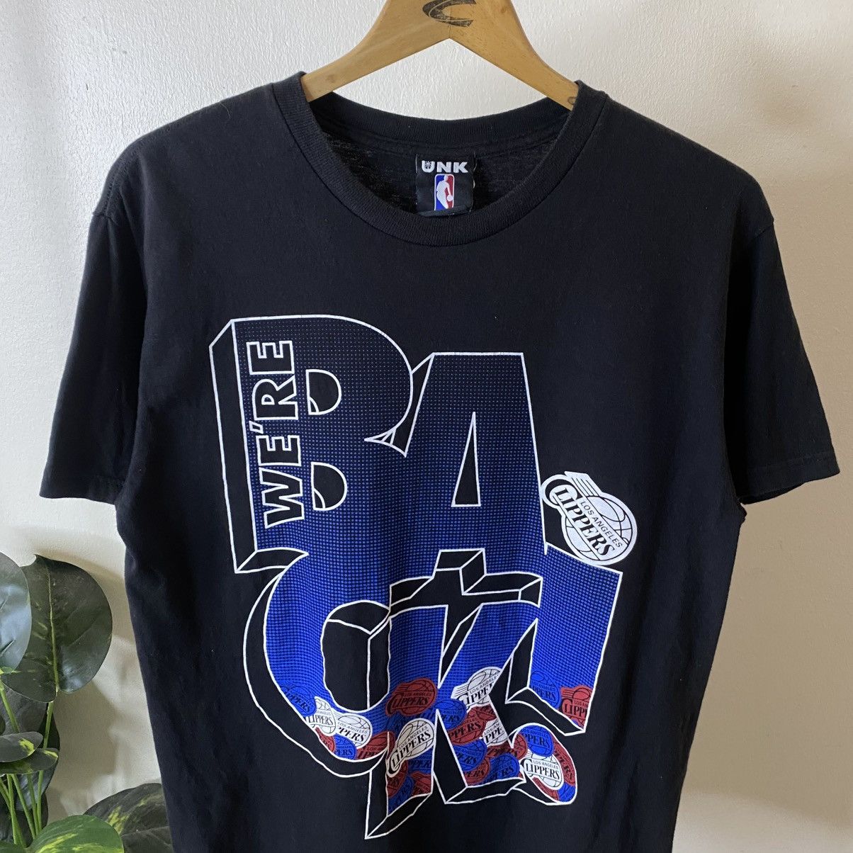 NBA Vintage Y2K UNK x LA Clippers Collaboration T Shirt Size US M / EU 48-50 / 2 - 2 Thumbnail