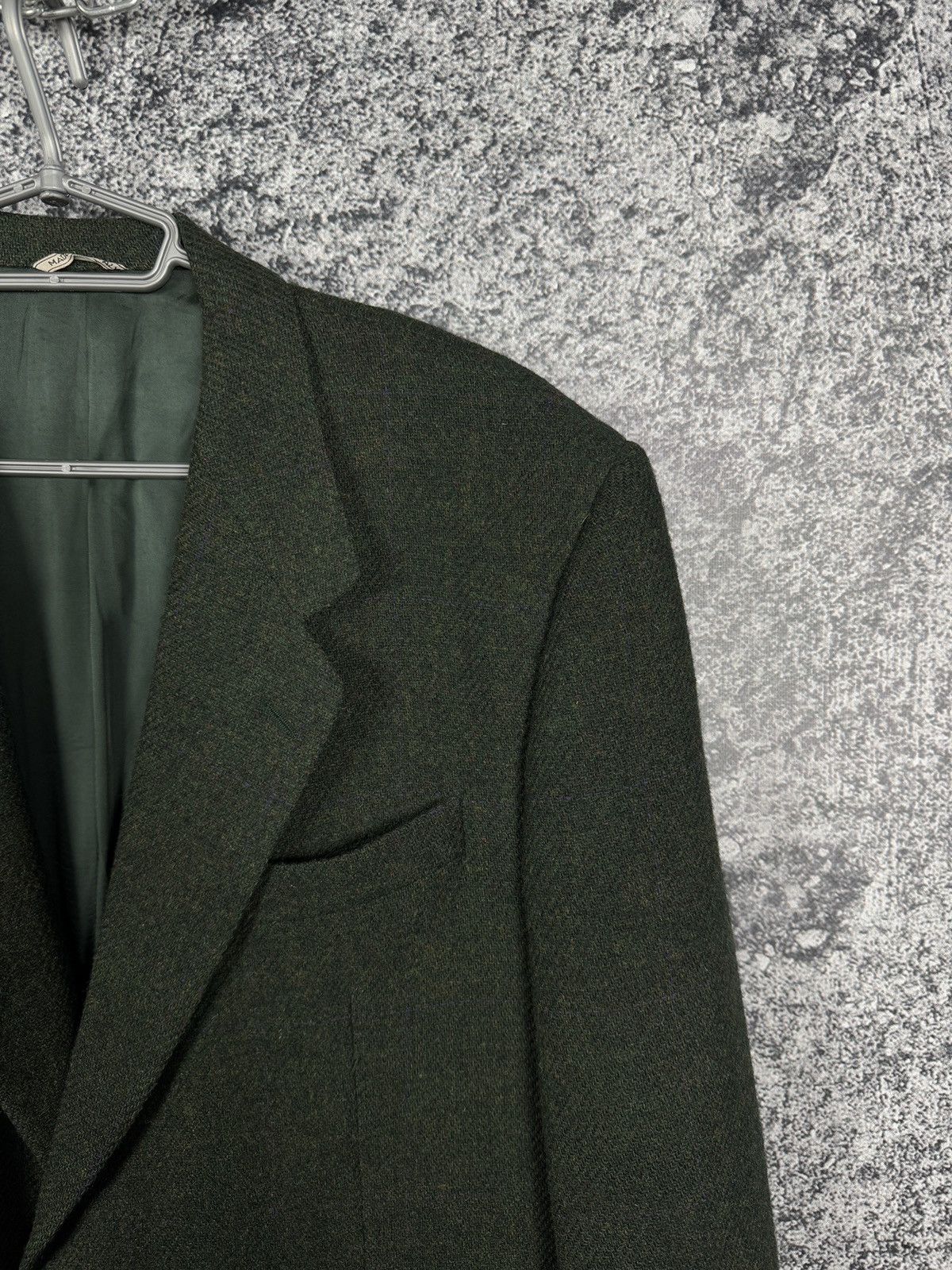 Harris Tweed Harris Tweed Wool Vintage Blazer Made in Italy Size M-L Size 44S - 2 Thumbnail