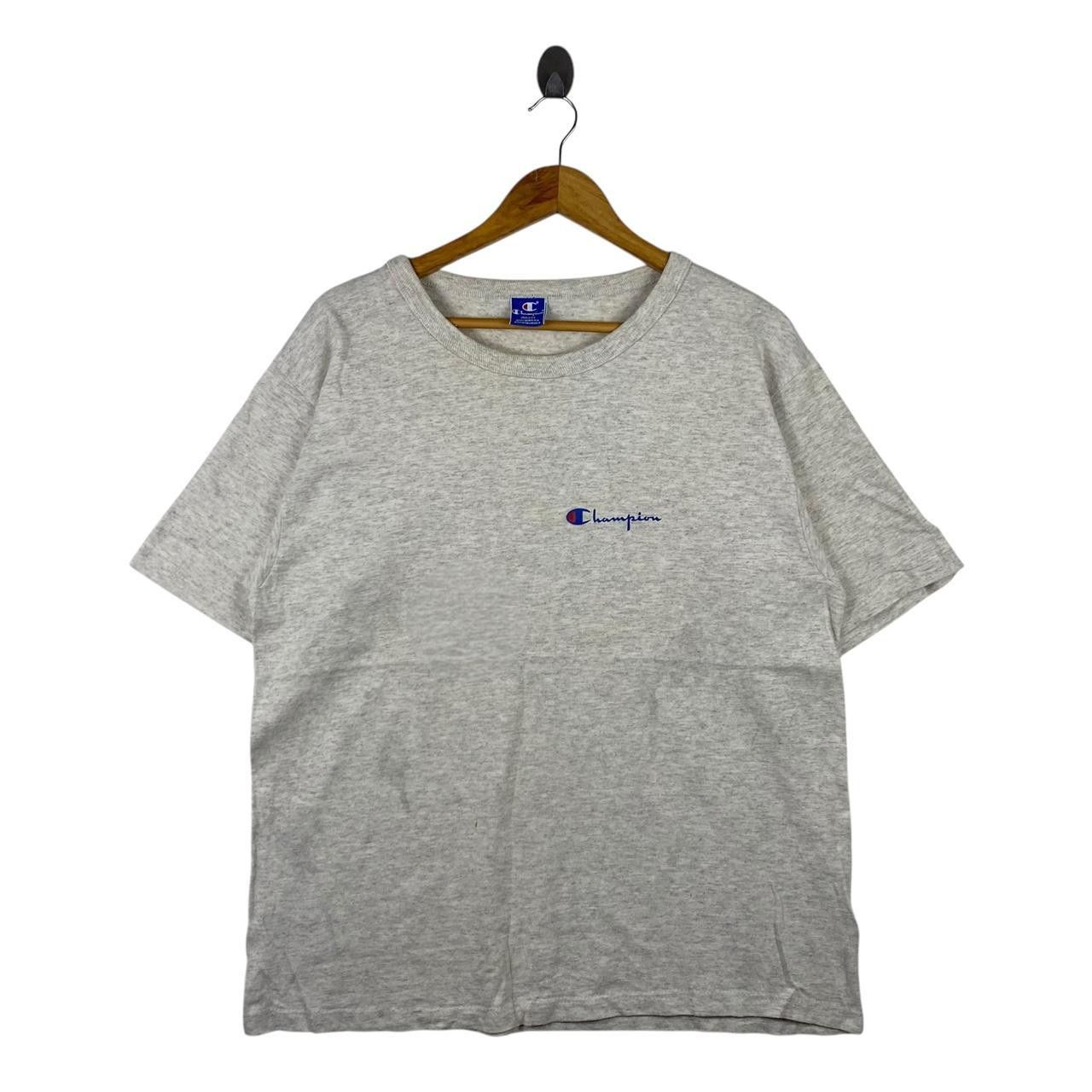 Champion Vintage 90’ CHAMPION PRODUCTS Script Logo Tee Shirt Top Size L / US 10 / IT 46 - 1 Thumbnail