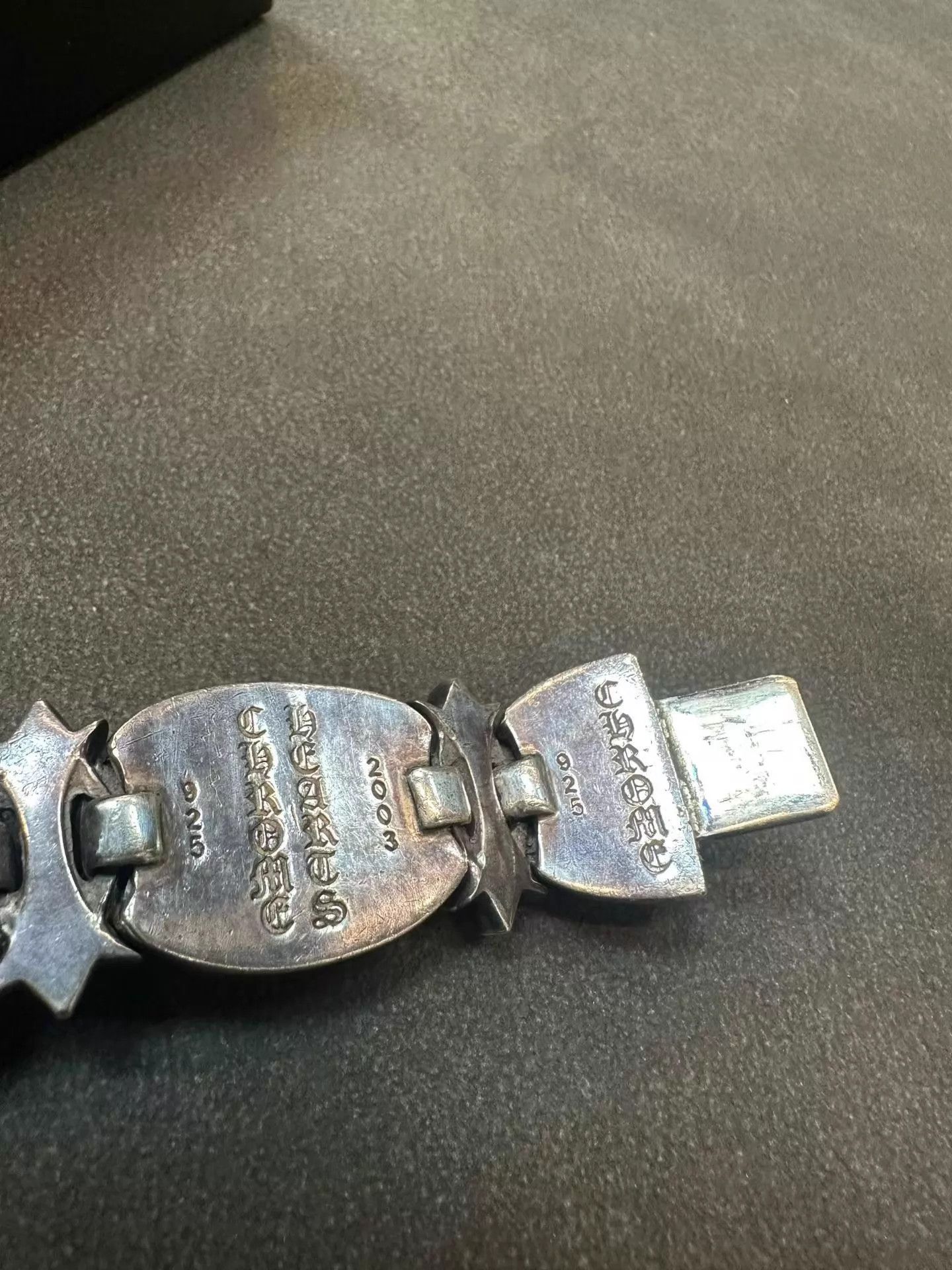 Chrome Hearts Chrome Hearts Men's Hexagram Vine Bracelet 18cm Size ONE SIZE - 4 Thumbnail