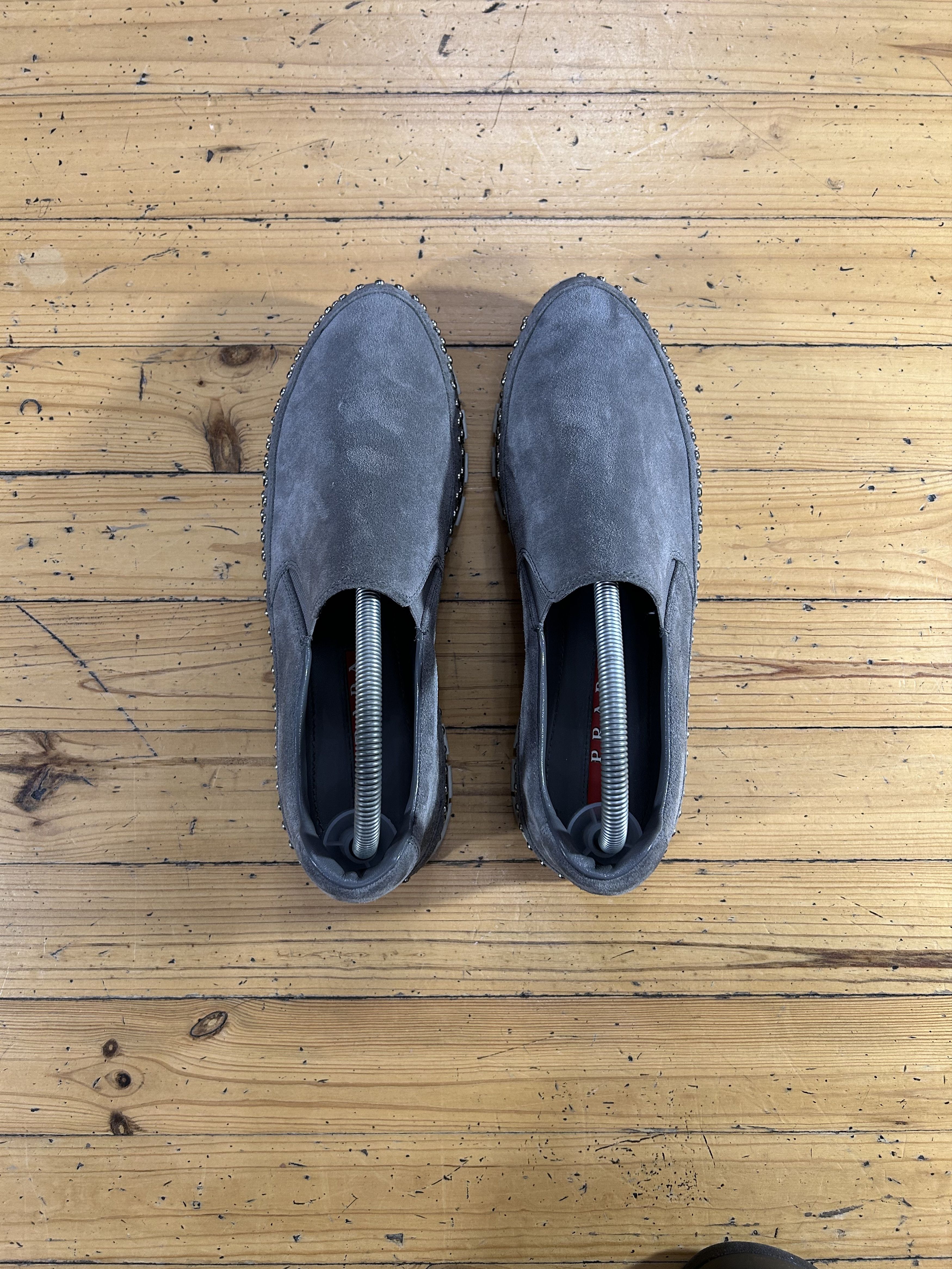 Prada Prada nabuck low sneakers Size US 9 / IT 39 - 3 Thumbnail