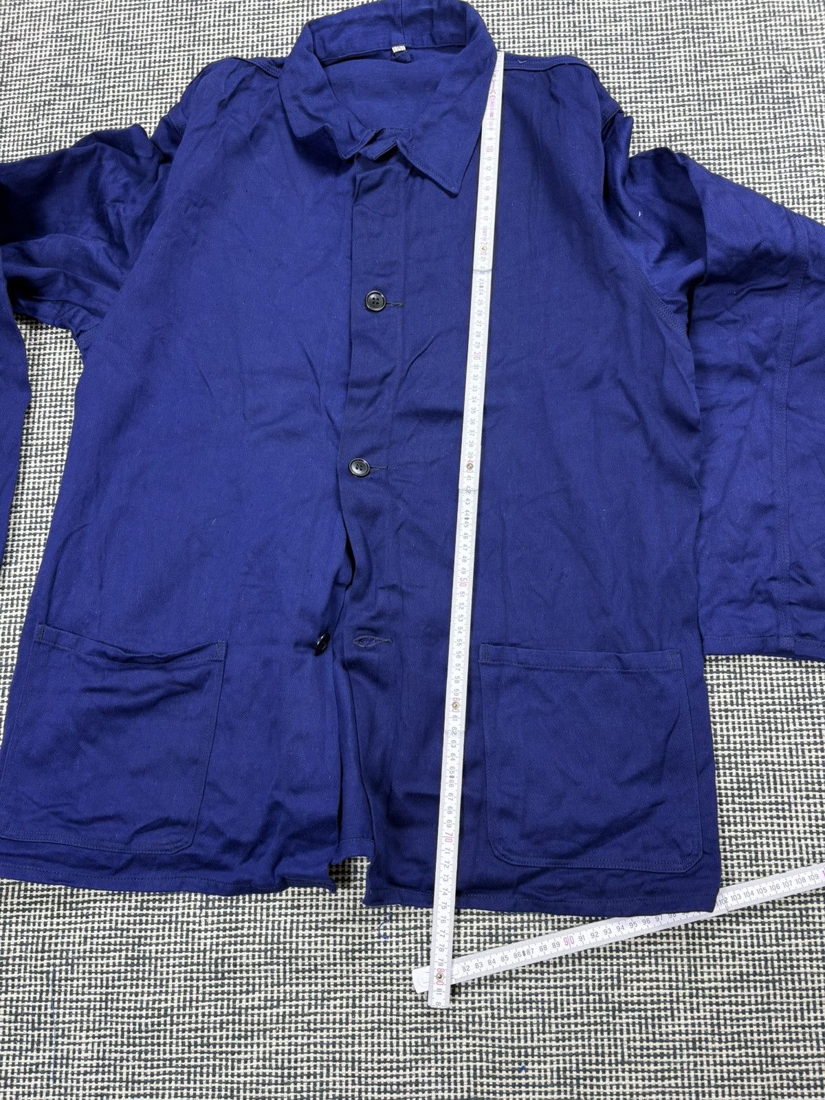 Le Laboureur 70s vintage nice fade french chore coat jacket sanfor Size US M / EU 48-50 / 2 - 5 Thumbnail