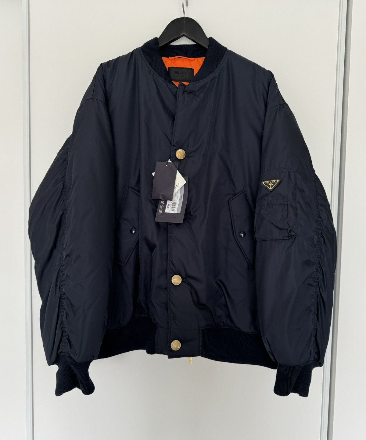Prada Prada Re-Nylon bomber jacket Size US M / EU 48-50 / 2 - 5 Thumbnail