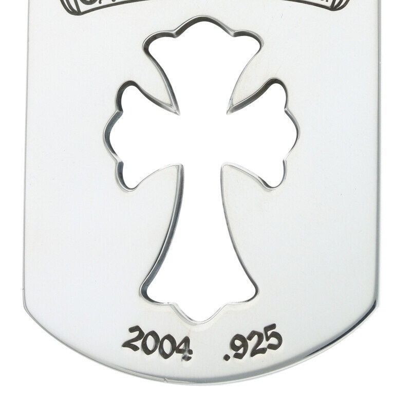 Chrome Hearts Chrome Hearts Kyosuke Himuro Dog Tag Necklace Size ONE SIZE - 4 Thumbnail