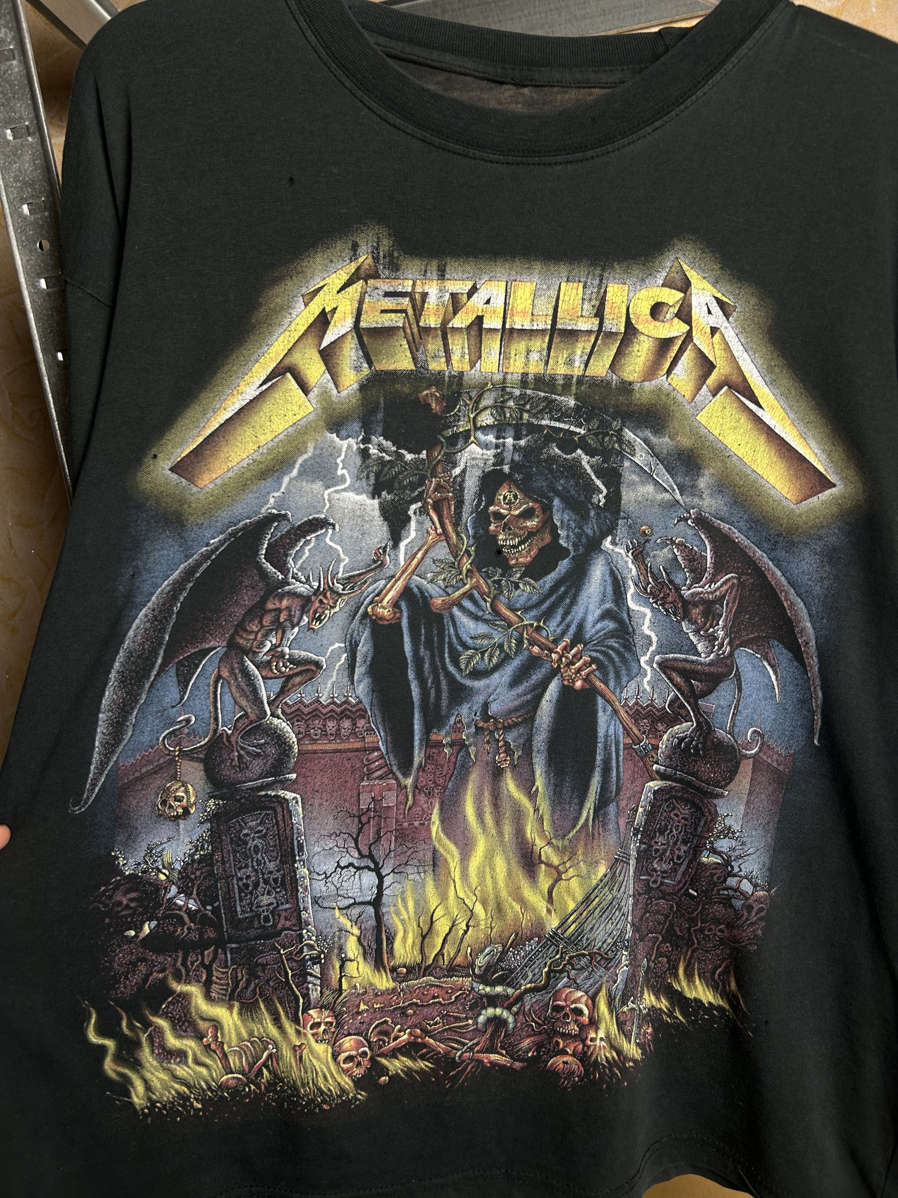 Band Tees Vintage 2000s Metallica Rock Band T-shirt Size US M / EU 48-50 / 2 - 3 Thumbnail