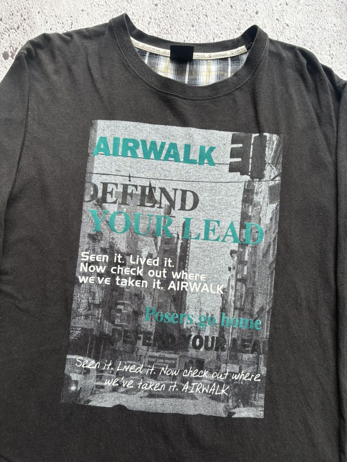 Hysteric Glamour 2000's Airwarlk ifsixwasnine punk style longsleeve Size US L / EU 52-54 / 3 - 3 Thumbnail