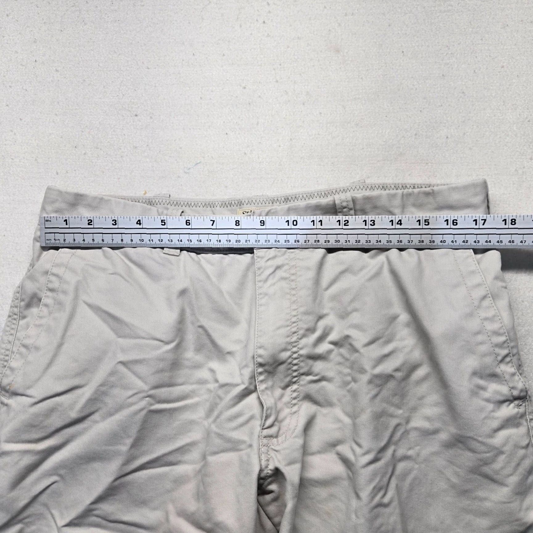 Vintage St. John's Bay Pants Mens 38 X 29 Brown Tan Chino Stretch Classic Fit Essentials Size US 38 / EU 54 - 5 Thumbnail