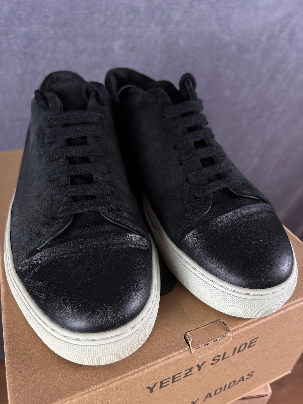 Axel Arigato × Designer Axel Arigato Cap-Toe suede sneakers black classic Size US 10 / EU 43 - 8 Thumbnail