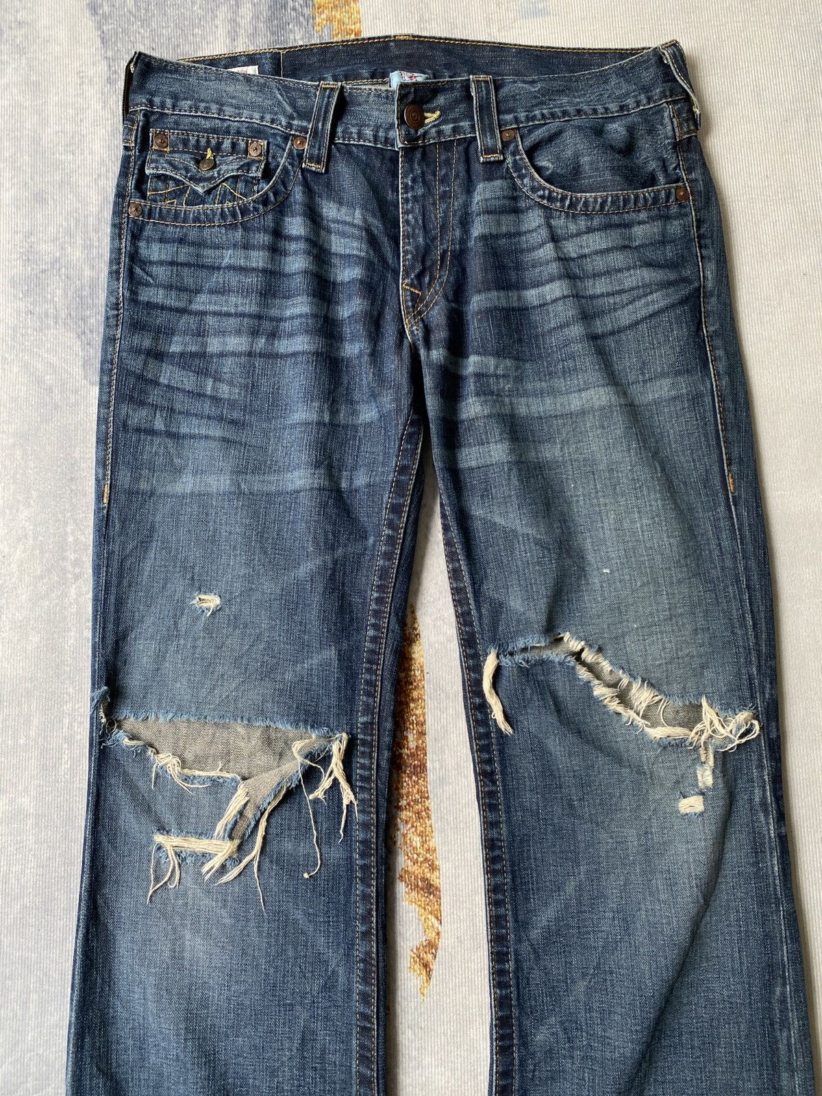 Tornado Mart × True Religion True Religion Billy Revolution 1st Edition Flare Denim Size US 34 / EU 50 - 5 Thumbnail