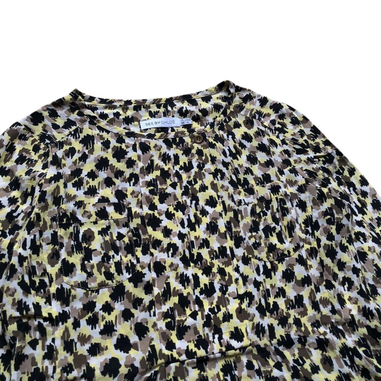 See by Chloe Vintage See by Chloe Silk Blouse Size S / US 4 / IT 40 - 3 Thumbnail