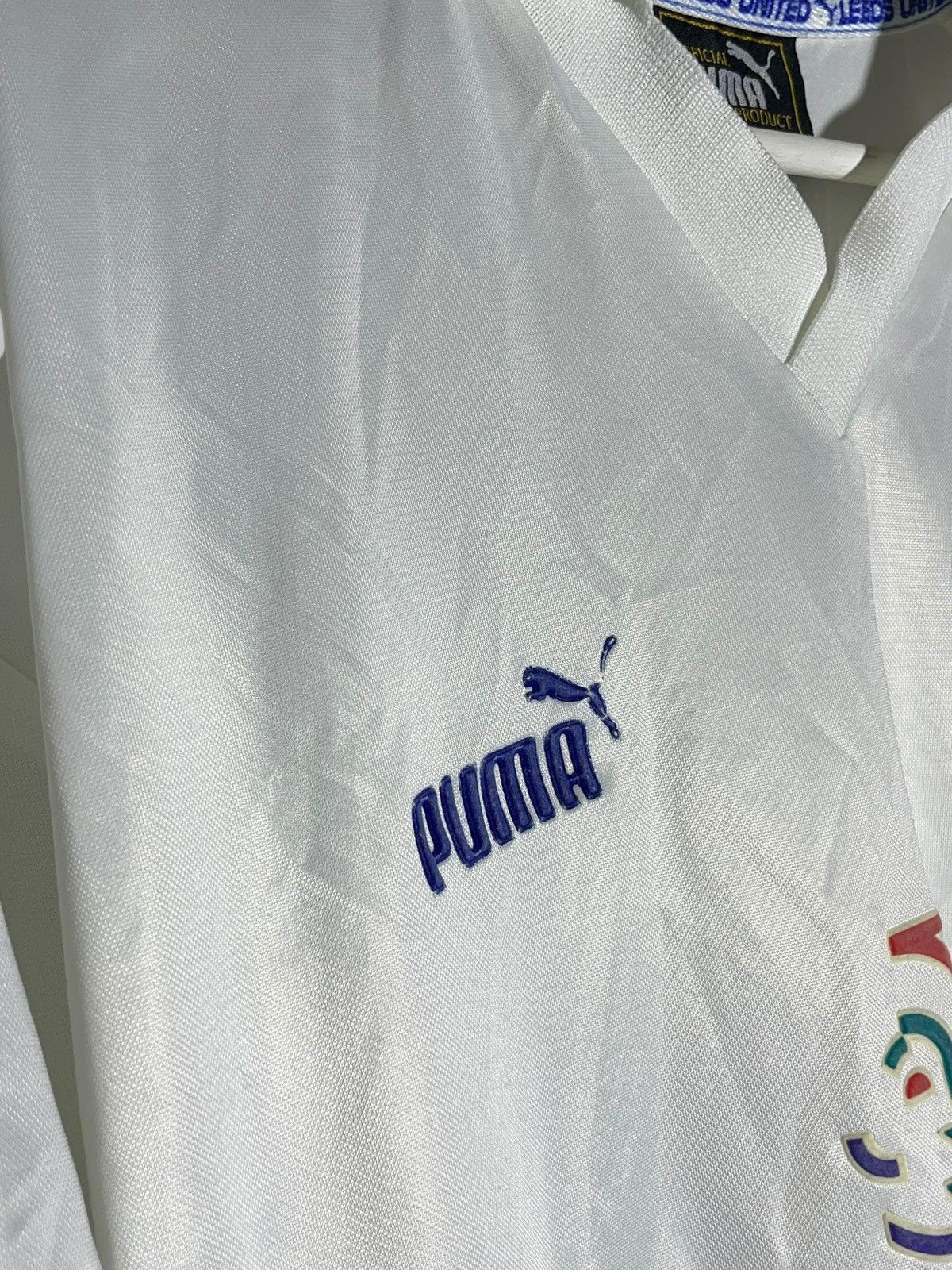 Puma × Vintage Leeds United Puma 1998/99 Home Vintage Football Shirt Size US L / EU 52-54 / 3 - 7 Thumbnail
