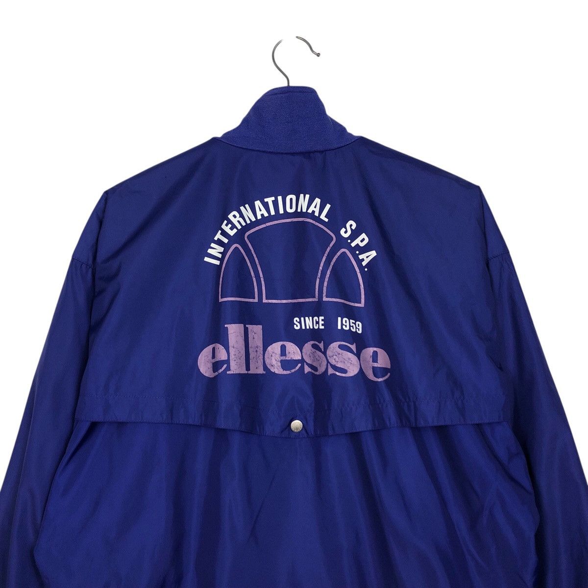 Japanese Brand 📌Vintage Bomber Jacket Ellesse Big Logo Design Issey Miyake Size US M / EU 48-50 / 2 - 10 Thumbnail