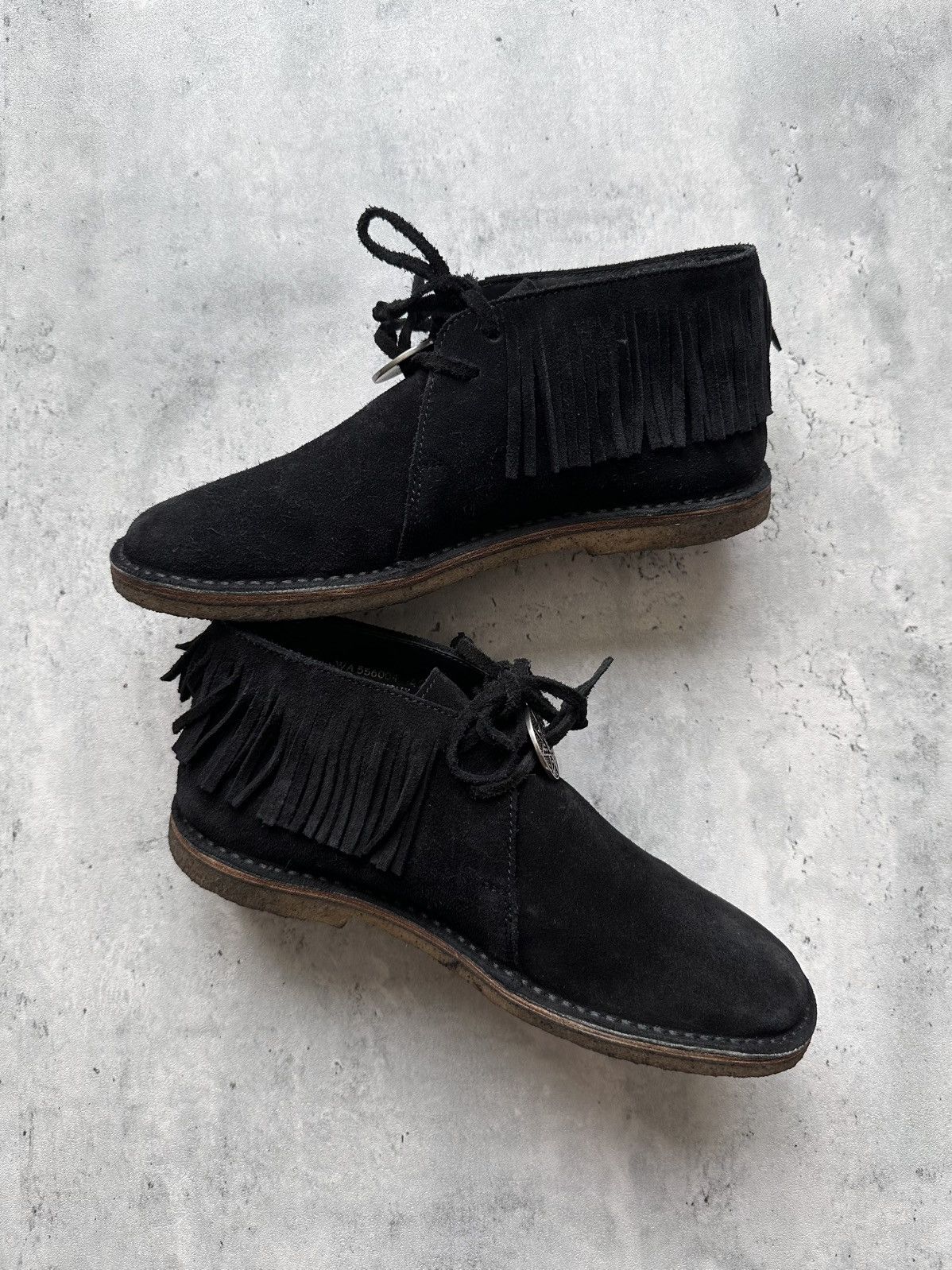 Saint Laurent Paris HEDI SLIMANE | NINO FRINGED BOOTS Size US 9 / EU 42 - 7 Thumbnail