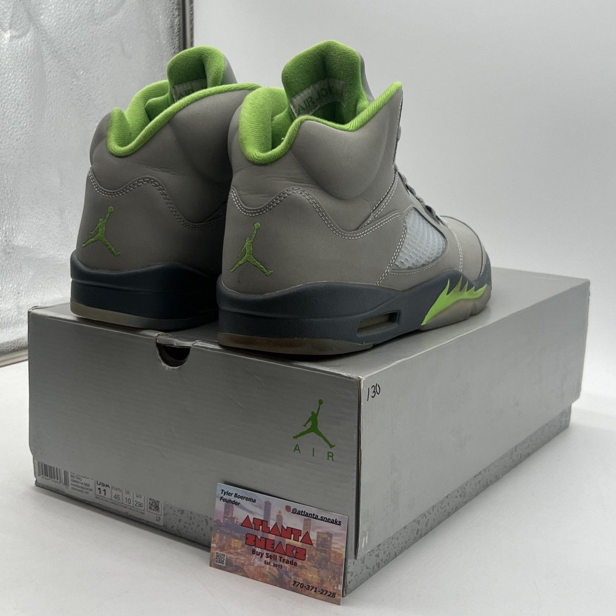 Jordan Brand Air Jordan 5 Green bean Size US 11 / EU 44 - 5 Thumbnail