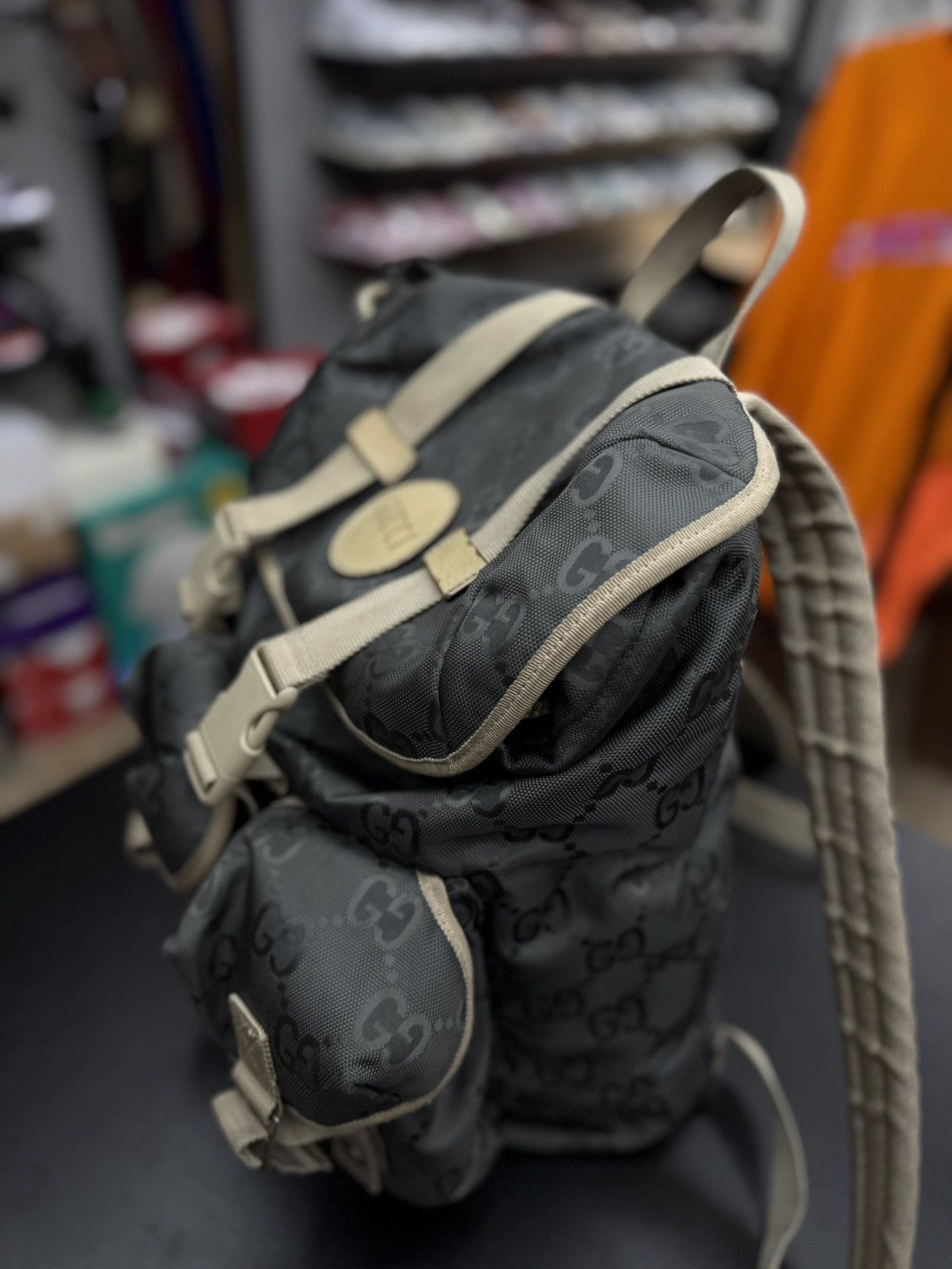 Gucci Gucci Grey Off The Grid Backpack $2220 Retail Size ONE SIZE - 12 Thumbnail