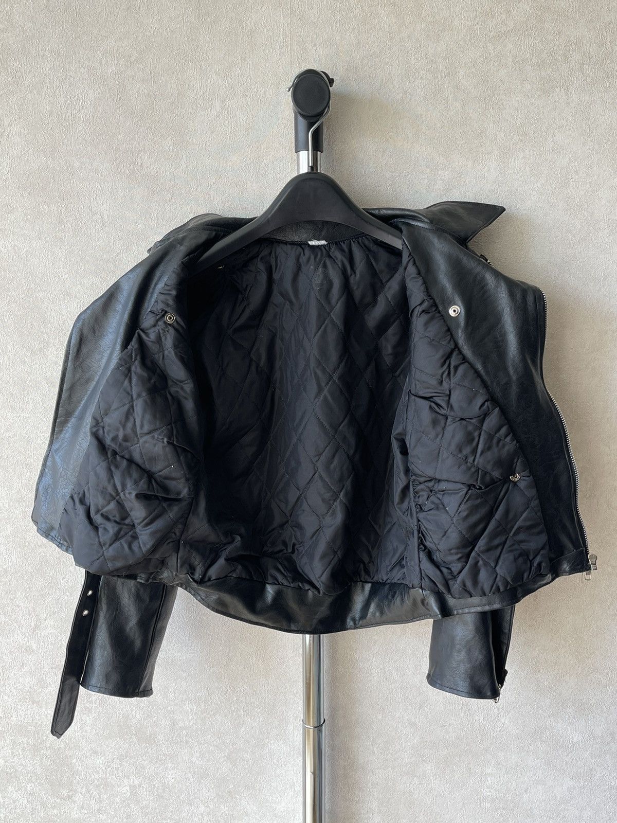 Vintage Vintage Faux Leather Perfecto Biker Jacket / Double Rider Size XS / US 0-2 / IT 36-38 - 10 Thumbnail