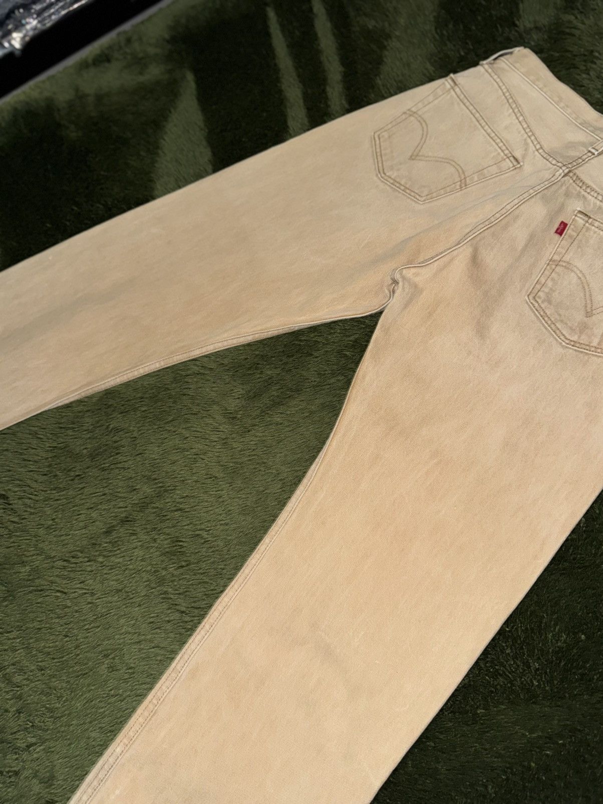Levi's [W34/L32] Levi’s 501 USA Vintage Wash Beige Denim Pants Size US 34 / EU 50 - 11 Thumbnail