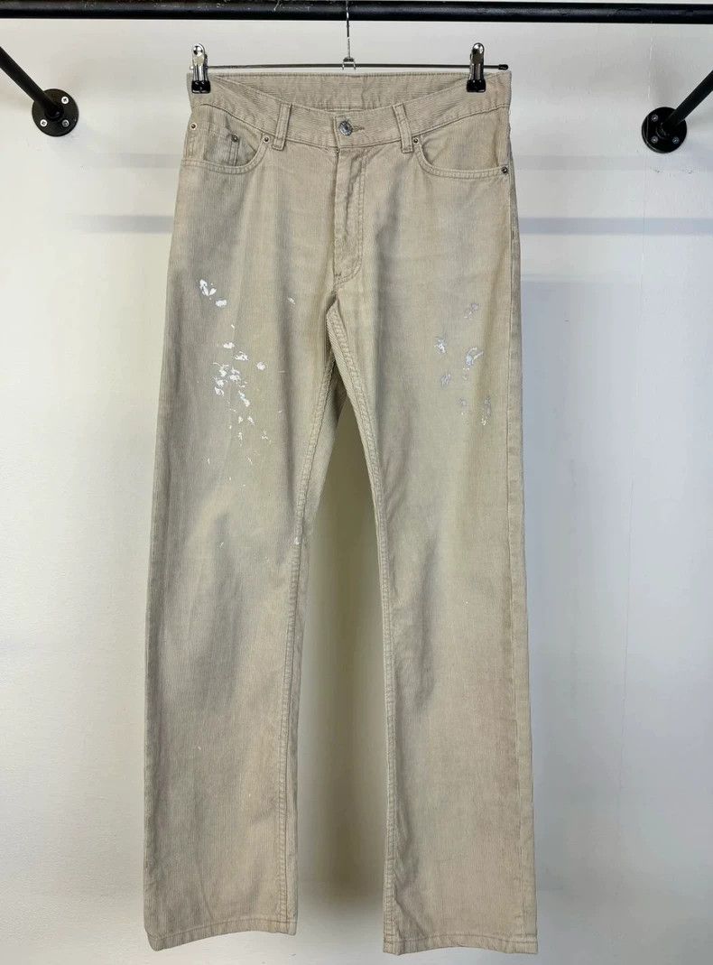Helmut Lang HELMUT LANG corduroy painter bootcut jeans Size US 31 - 1 Thumbnail