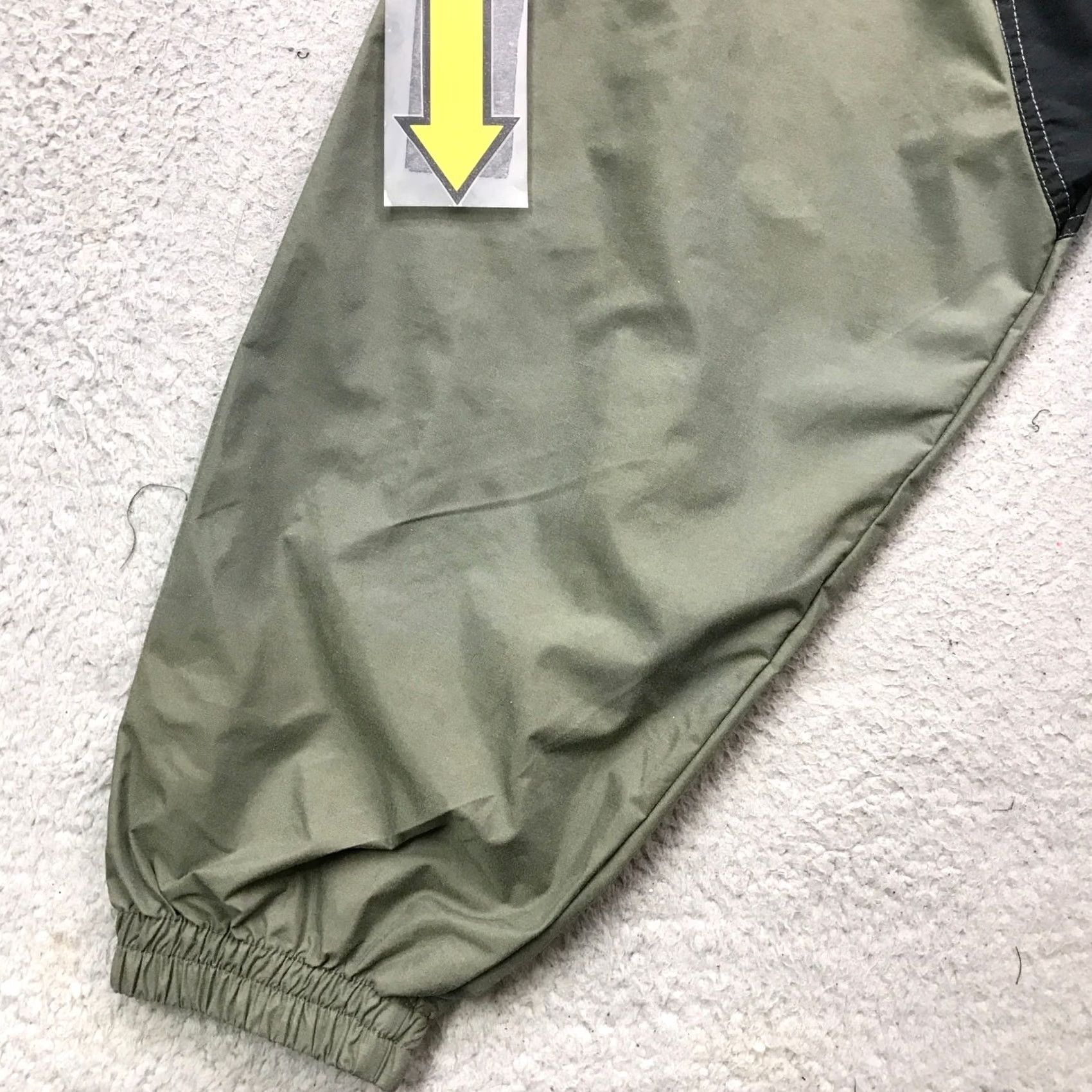 Logo 7 VINTAGE Boast USA Windbreaker Jacket Men XL Green Full Zip Pockets Logo 90s Nylon Jacket Size US XL / EU 56 / 4 - 6 Thumbnail
