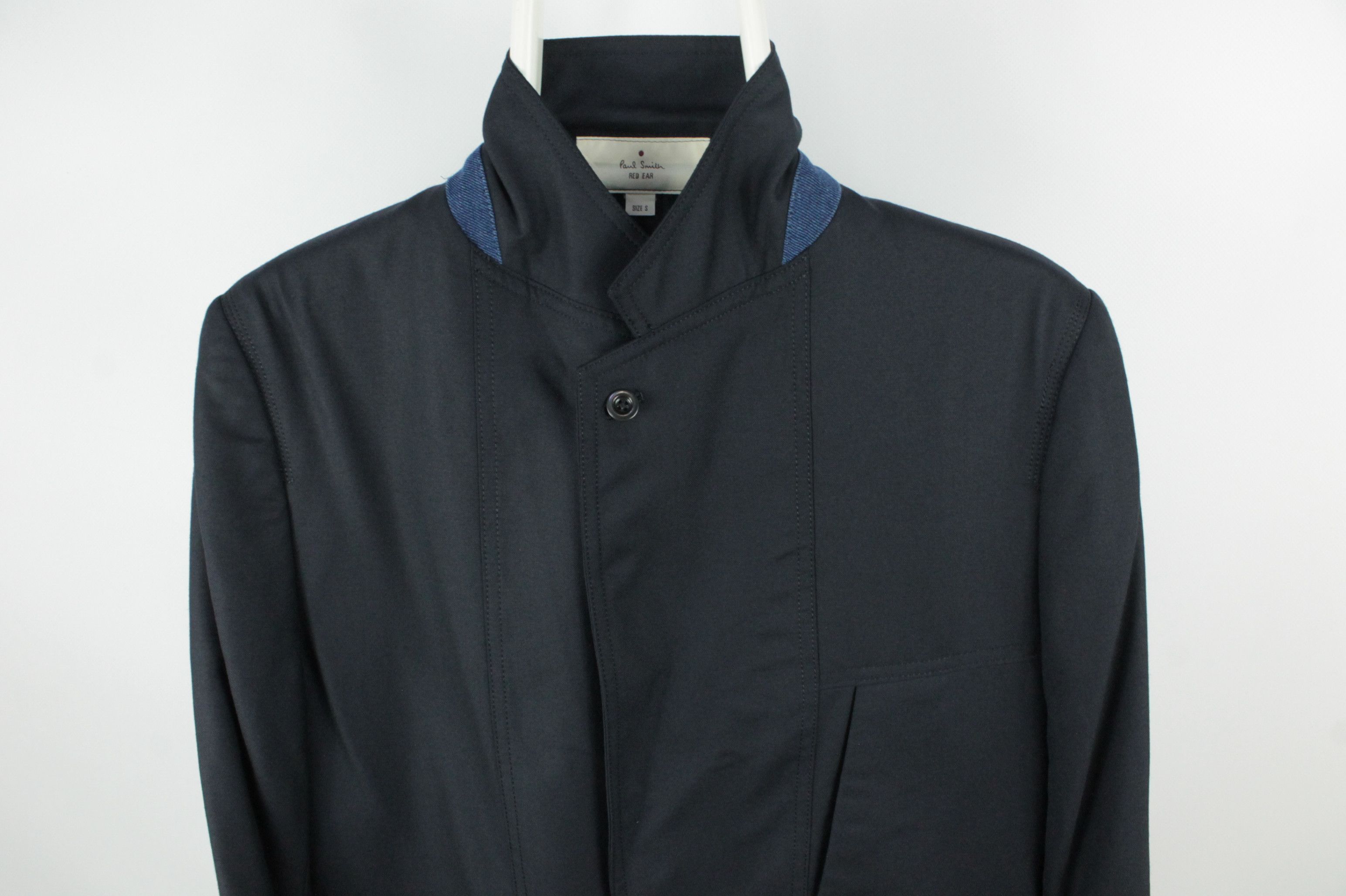 Paul Smith Red Ear Paul Smith Red Ear Navy Wool Sport Coat Blazer Jacket Size US S / EU 44-46 / 1 - 7 Thumbnail