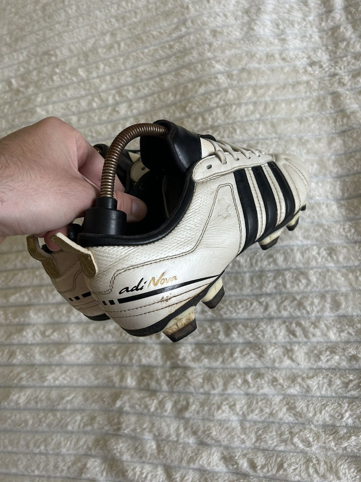 Vintage ADIDAS ADINOVA IV TRX FG FOOTBALL BOOTS (G40637) Size 42 2/3 Size US 9 / EU 42 - 7 Thumbnail