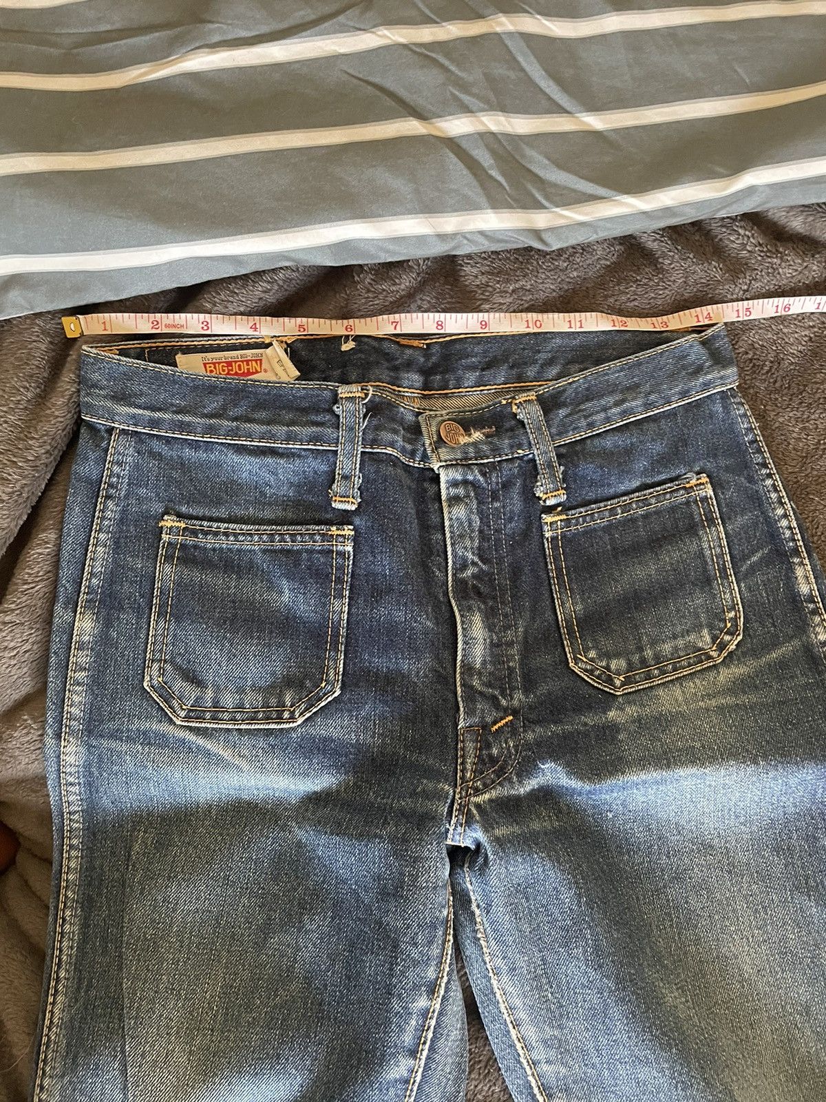 Big John Big John vintage denim bell bottom jeans Size US 28 / EU 44 - 4 Thumbnail