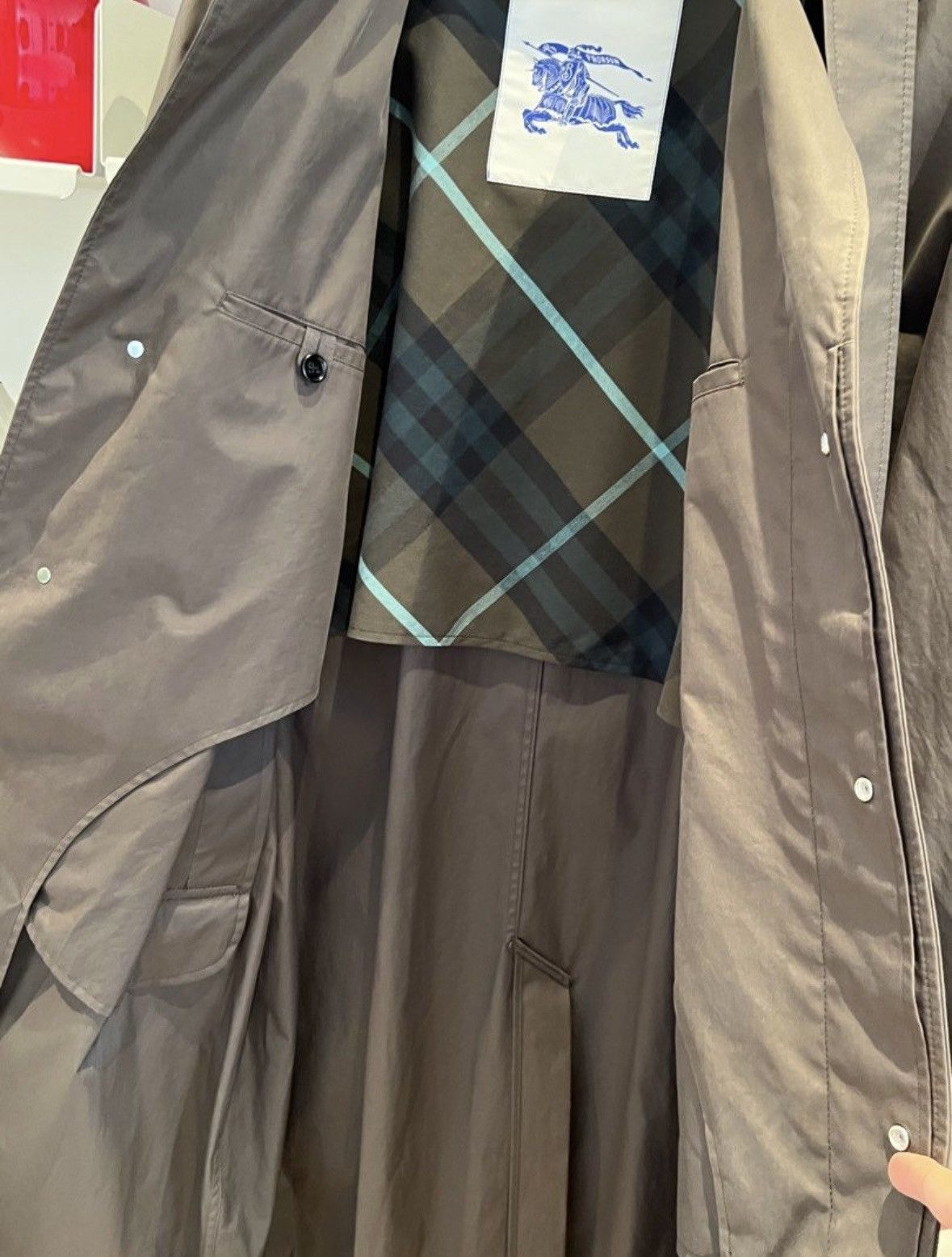Burberry 2023 Brown Long Lambeth Car Coat by Daniel Lee Size US M / EU 48-50 / 2 - 3 Thumbnail