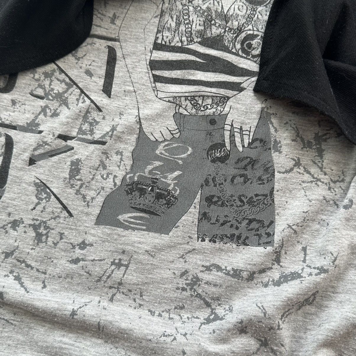 Hysteric Glamour Punk Anime Girl Hysteric Glamour Vibe Gothic Long Sleeve Tee Size S / US 4 / IT 40 - 6 Thumbnail