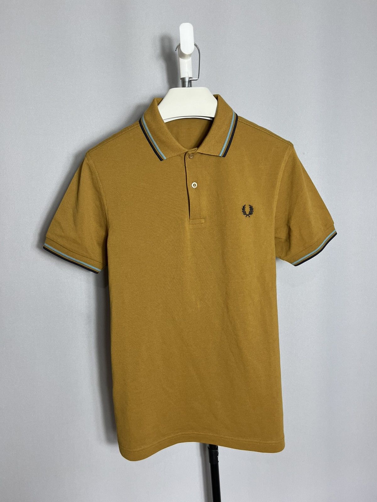 Fred Perry Fred Perry mens polo shirt caramel cotton short sleeve Size US M / EU 48-50 / 2 - 1 Thumbnail