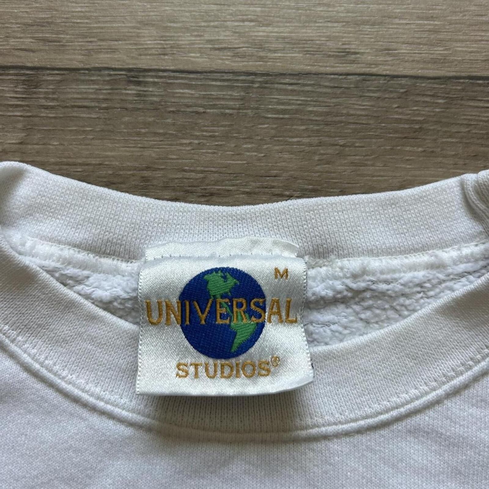 Other Vintage 90’s Universal Studios White Crewneck Sweatshirt M Size US M / EU 48-50 / 2 - 3 Thumbnail