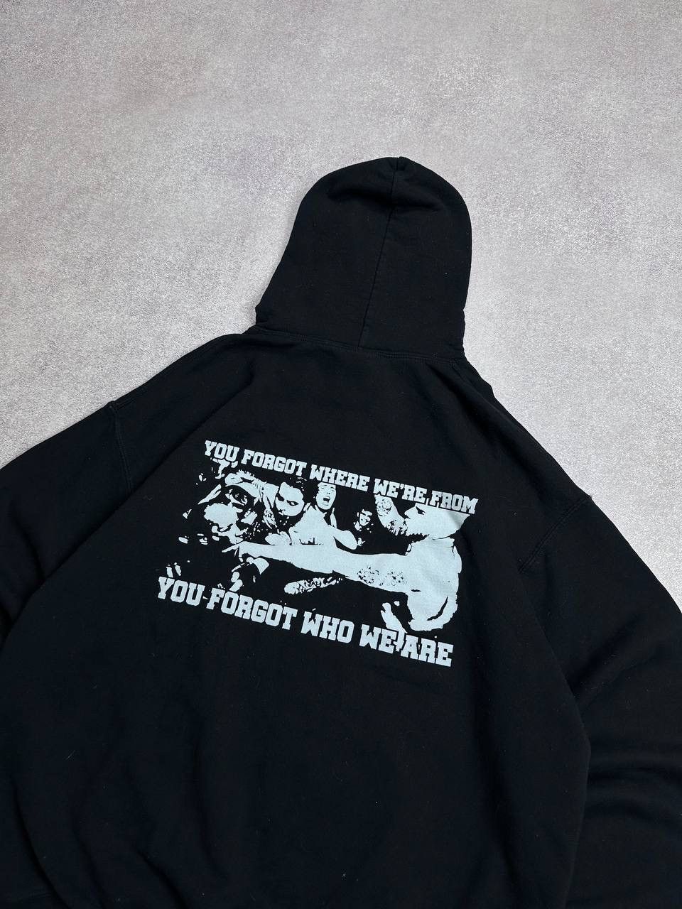Vintage Vintage Upraised Hardcore Rave Boxy Hoodie L Size US L / EU 52-54 / 3 - 2 Thumbnail