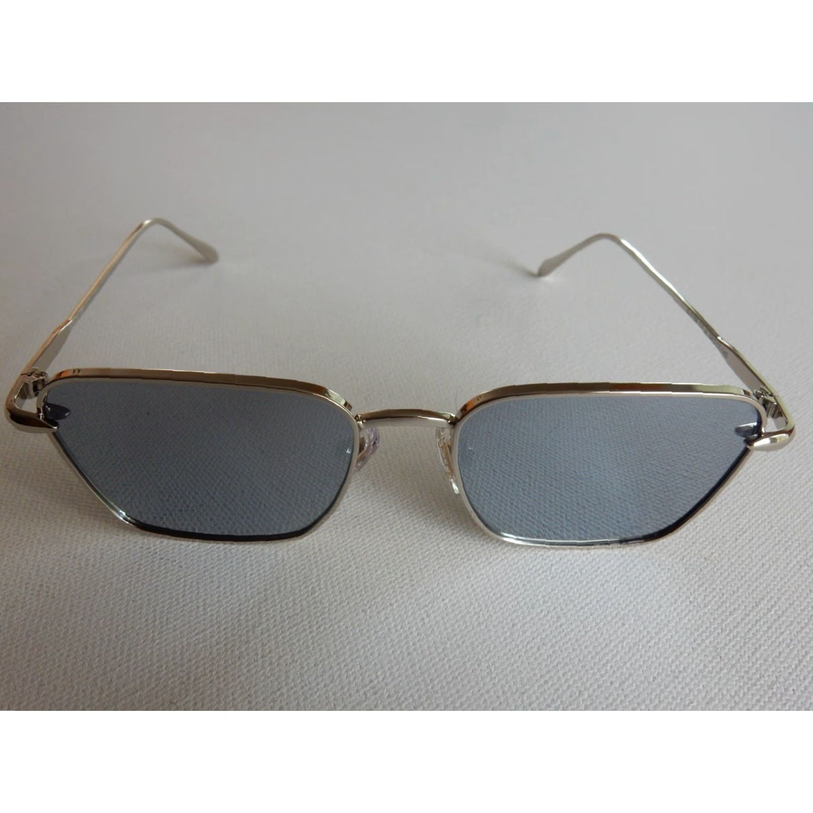 Vintage VINTAGE Sojos Sunglasses Women Silver 54mm 17-145 C3 JL Size ONE SIZE - 2 Thumbnail