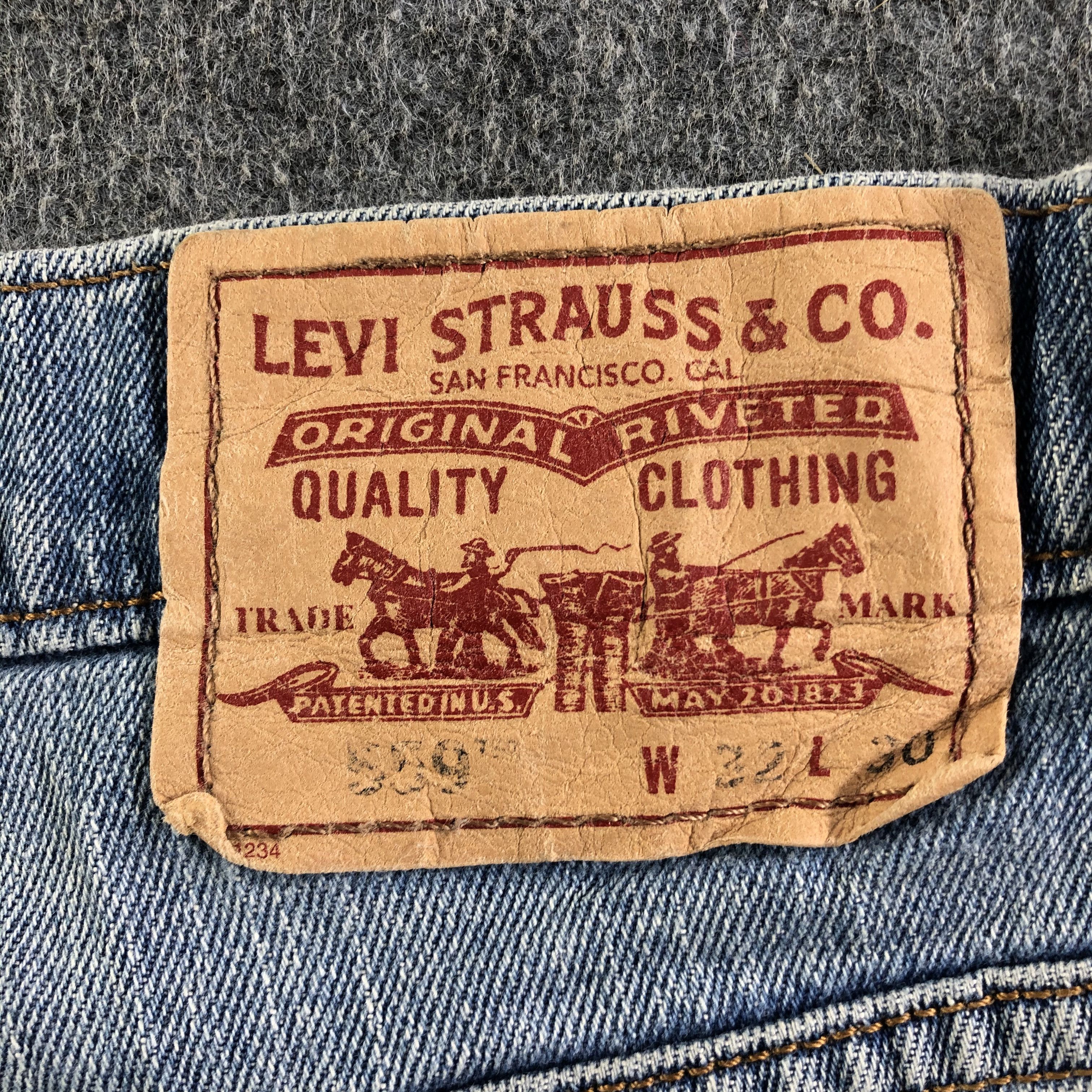Levi's Vintage Light Wash Levis 559 Jeans-J4194 Size US 32 / EU 48 - 5 Thumbnail
