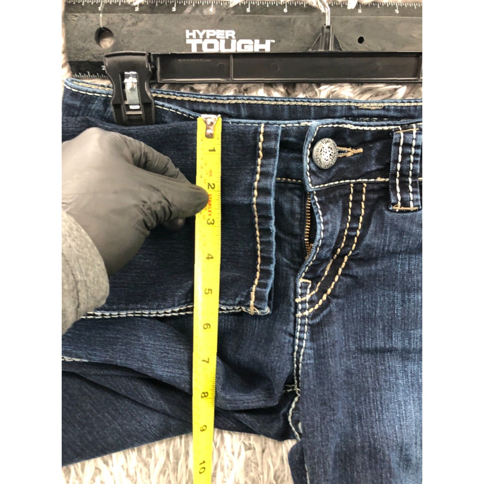 Silver Jeans Co. Silver Jeans Sukie Skinny Jeans Womens 28x29 Blue Medium Wash Flaw Size 28" / US 6 / IT 42 - 4 Thumbnail
