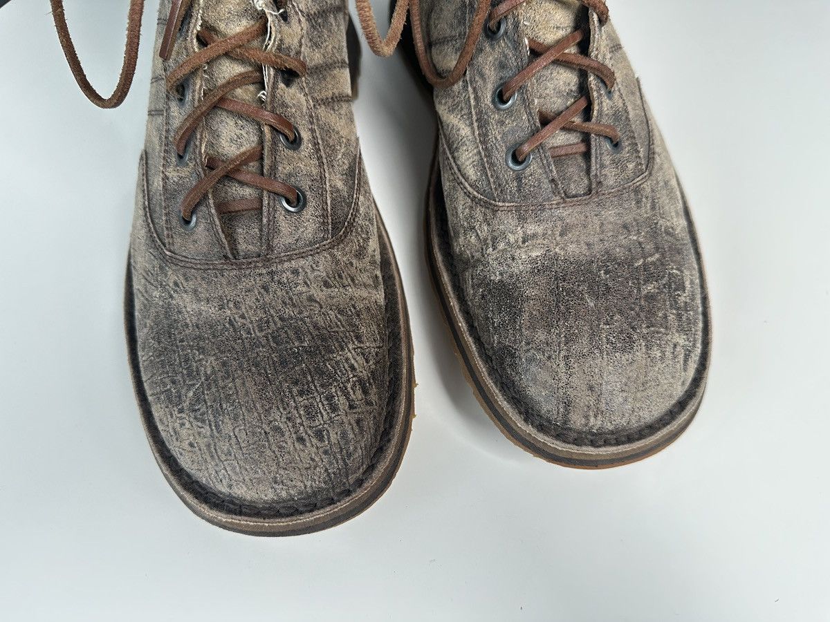 Shoto SHOTO Italy Artisan Distressed Leather Boots Elephant Grain Size US 8 / EU 41 - 7 Thumbnail
