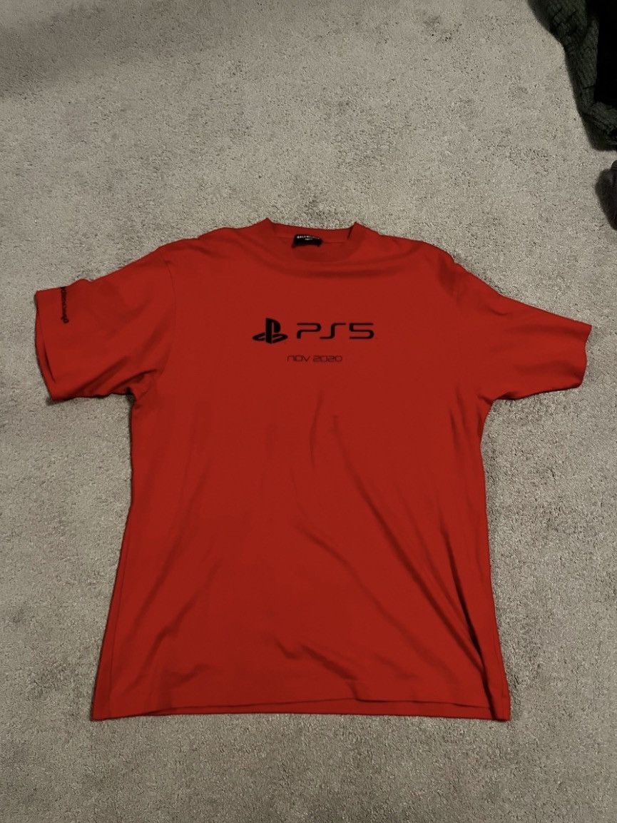 Balenciaga Balenciaga ps5 t-shirt Size US S / EU 44-46 / 1 - 3 Thumbnail