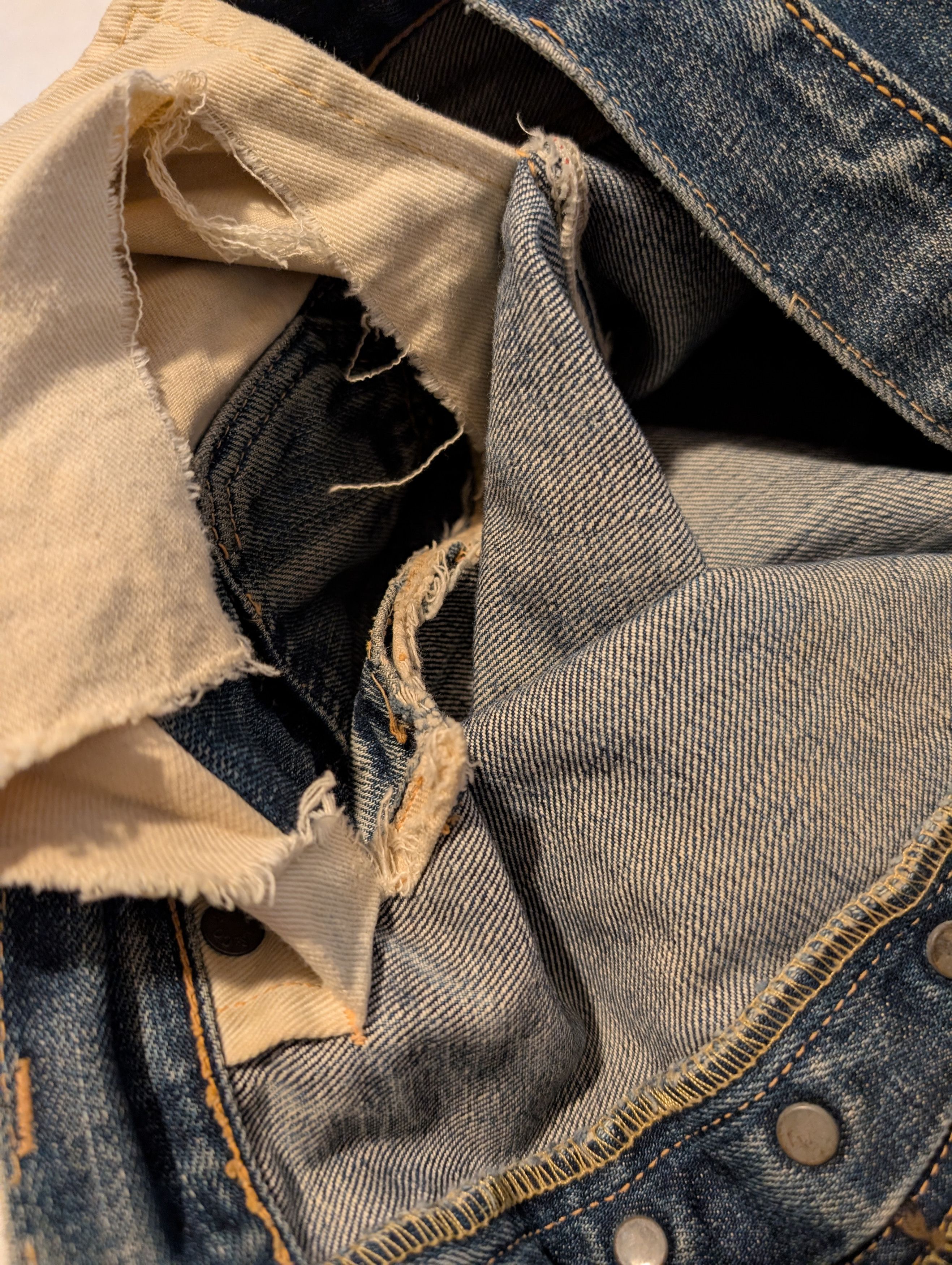 Levi's × Levi's Vintage Clothing LEVI'S VINTAGE CLOTHING DISTRESSED PROCESS JEANS Size US 32 / EU 48 - 20 Thumbnail