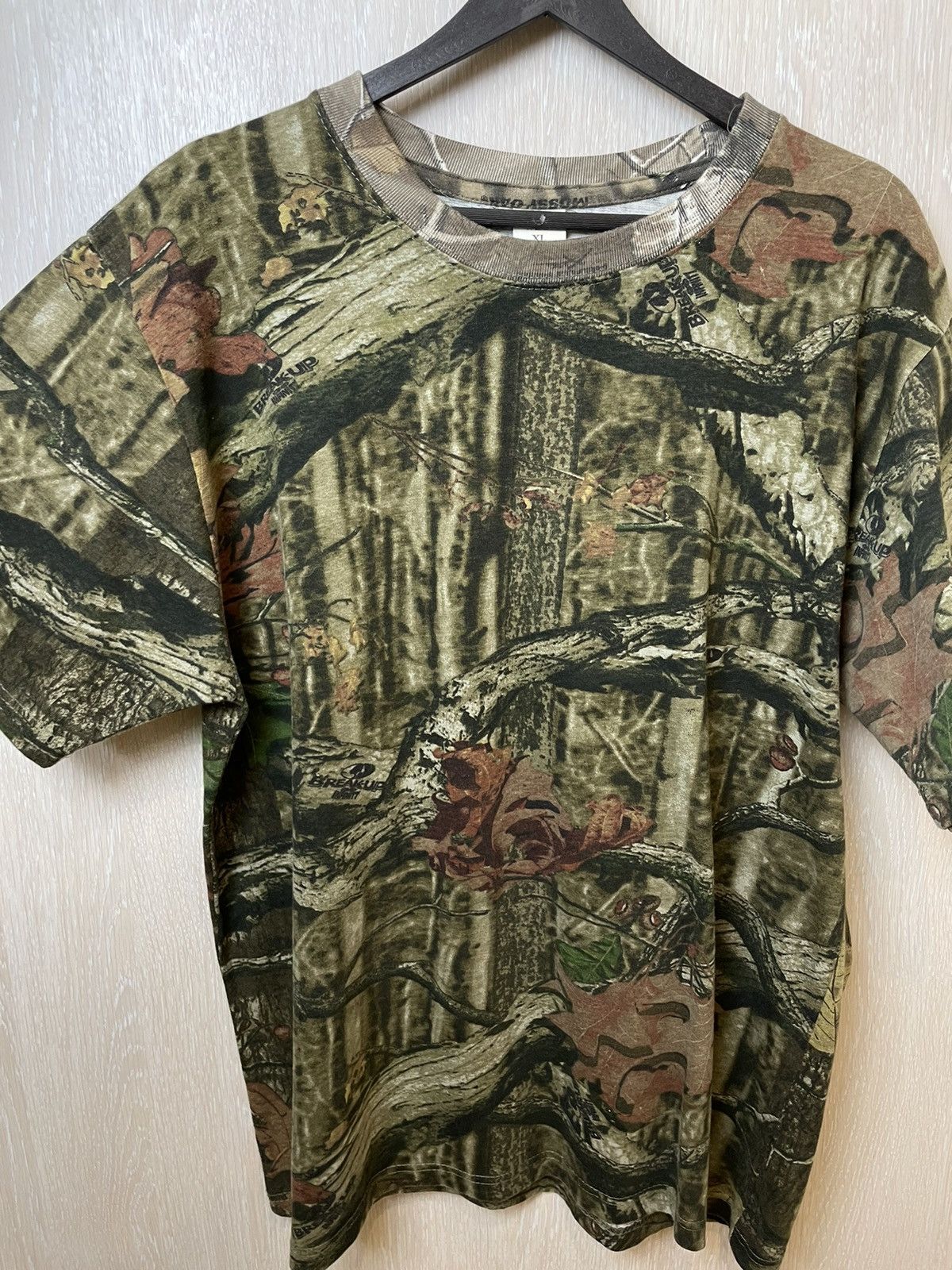 Mossy Oaks × Realtree × Vintage Vintage Real Tree Camouflage Mossy Oak T Shirt Size US XL / EU 56 / 4 - 4 Thumbnail