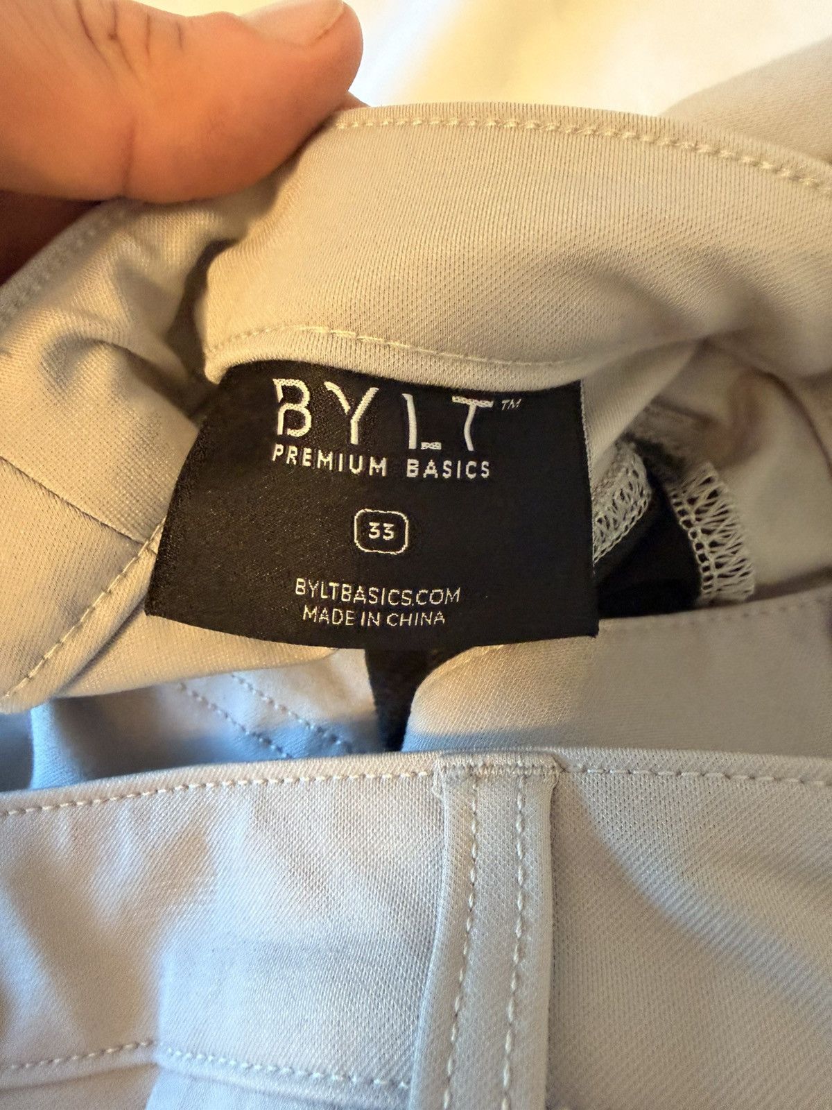 BYLT Premium Basics BYLT Premium Basics Pants 33 Size US 33 - 3 Thumbnail