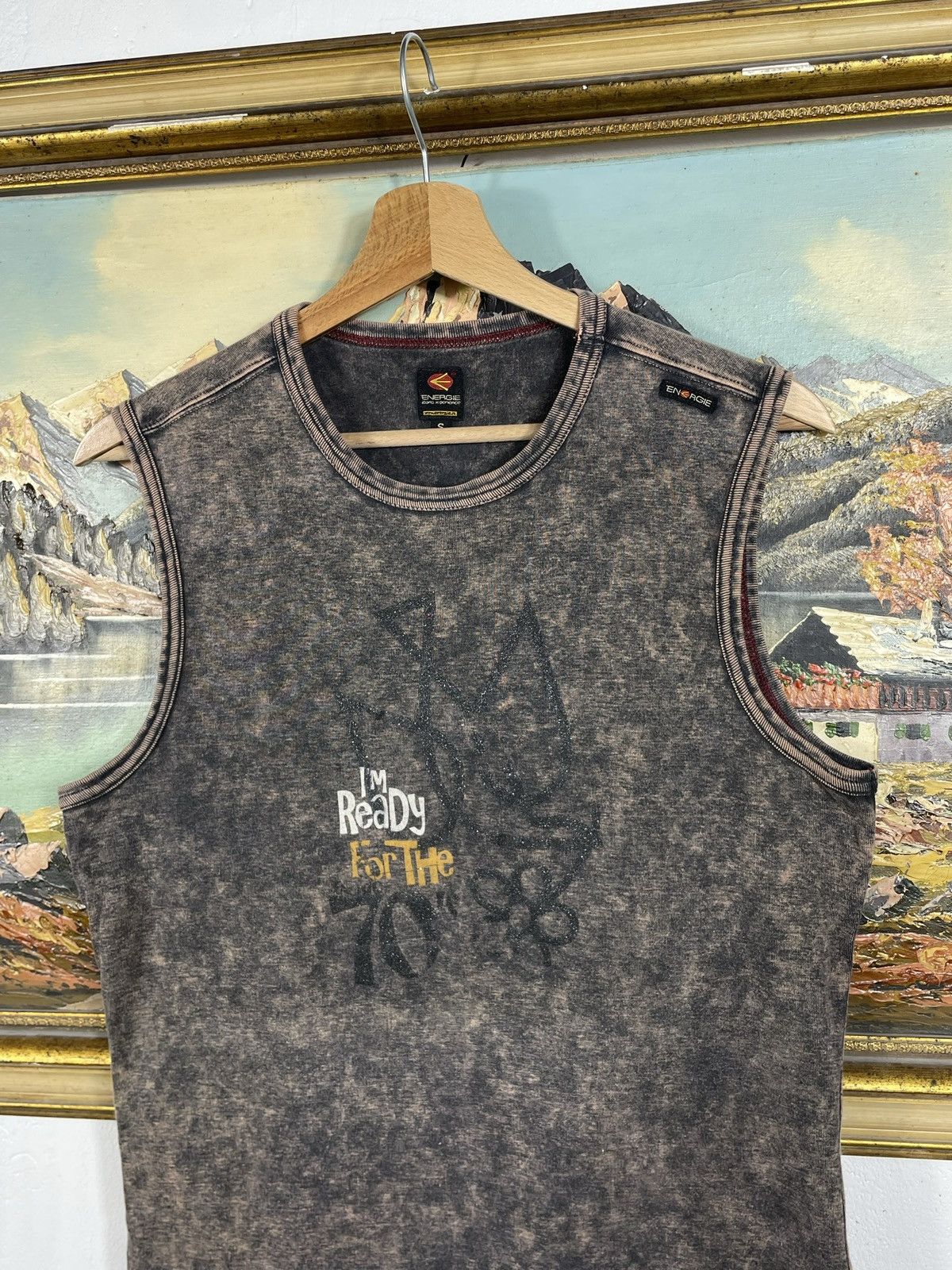 Energie × If Six Was Nine Energie Vintage Y2k Tank Top Avant Garde Affliction Cyber Size US S / EU 44-46 / 1 - 4 Thumbnail