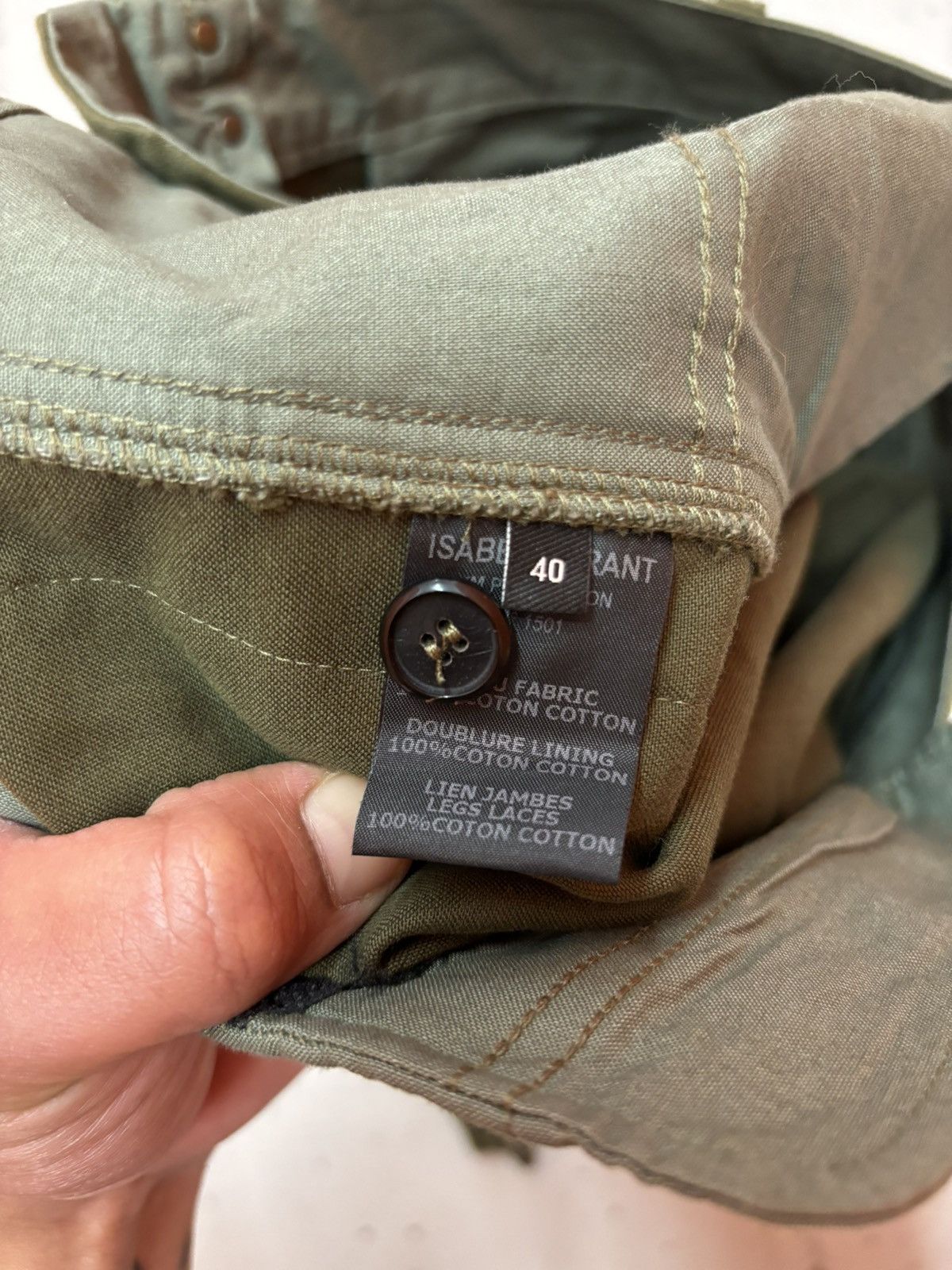 Isabel Marant × Isabel Marant Etoile ***FINAL DROP***RARE ISABEL MARANT MAIN LINE CROP PANT 30-33 Size US 33 - 16 Thumbnail