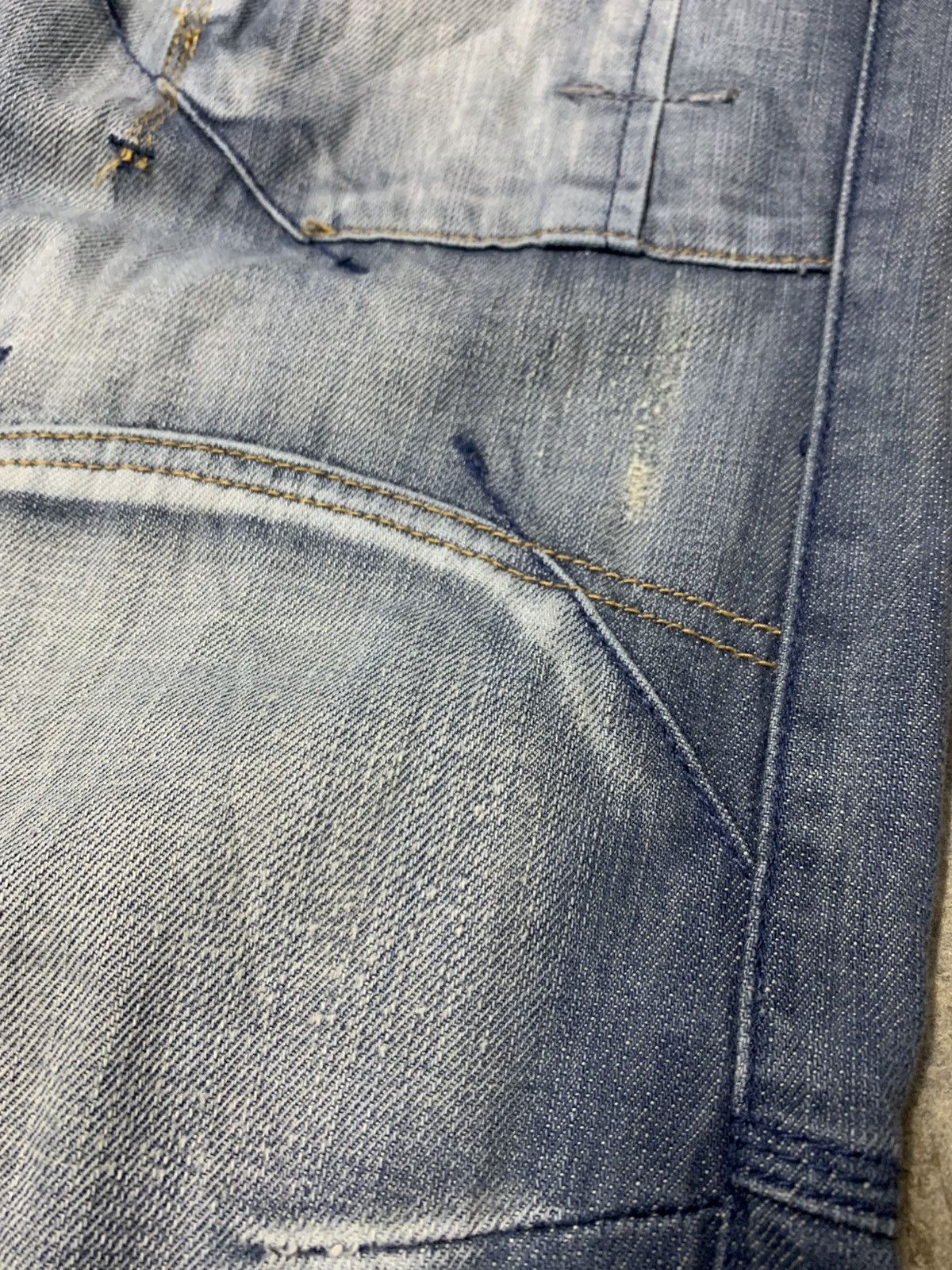 If Six Was Nine Distressed double knee NEXT JEAN Size US 34 / EU 50 - 6 Thumbnail