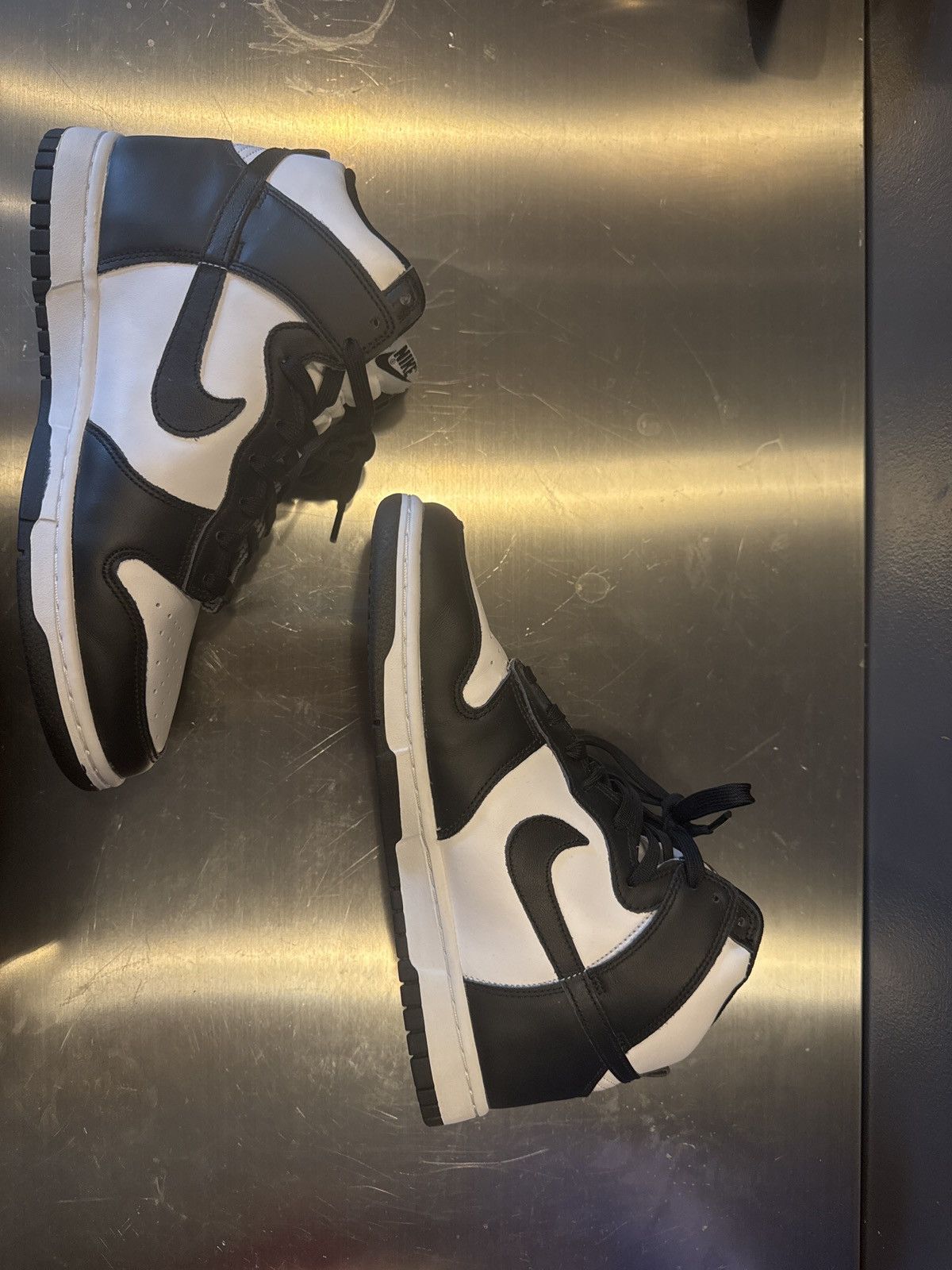 Nike Nike Dunk Retro Panda High Top Size US 8.5 / EU 41-42 - 6 Thumbnail