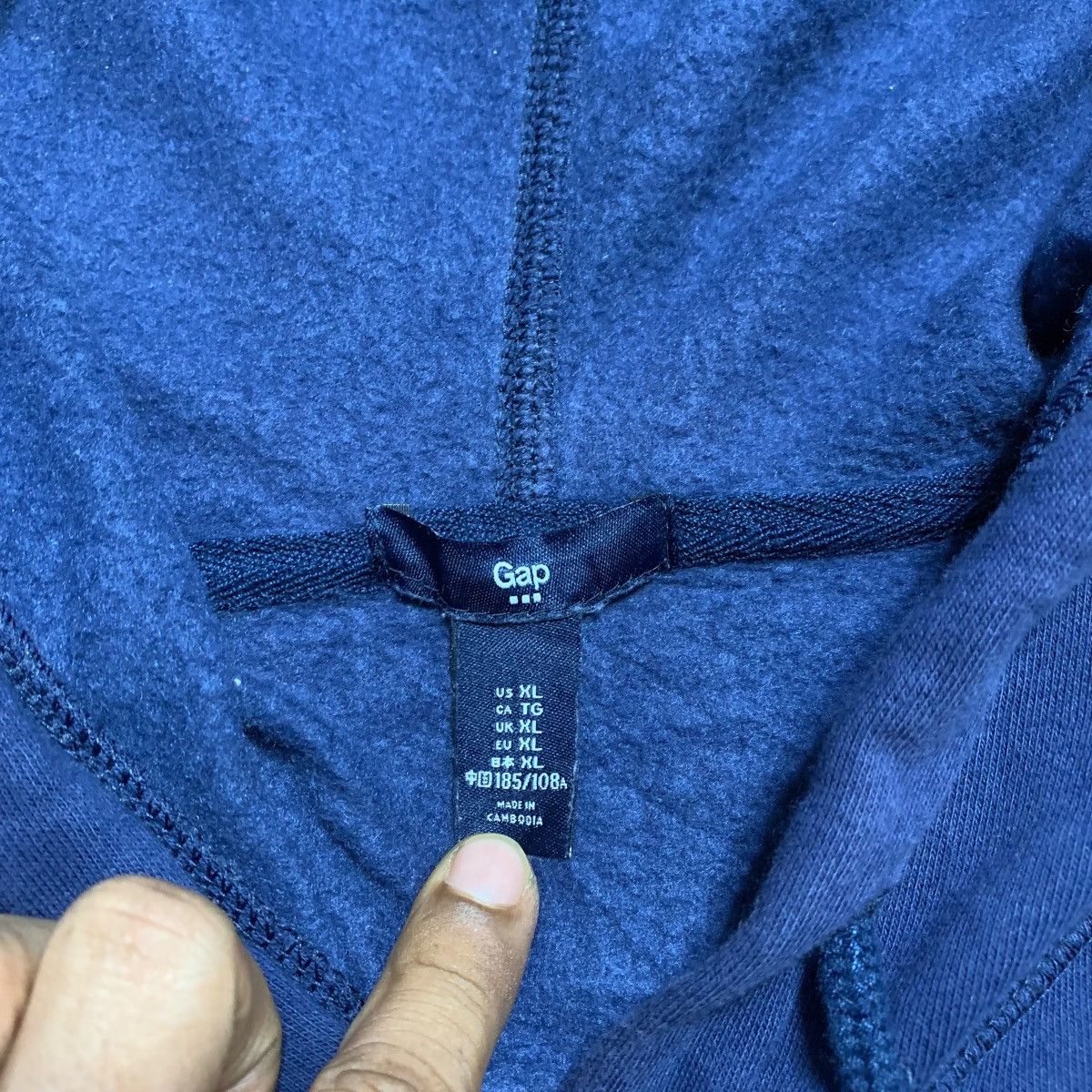 Gap Gap Big Logo Hoodie Size US XL / EU 56 / 4 - 5 Thumbnail