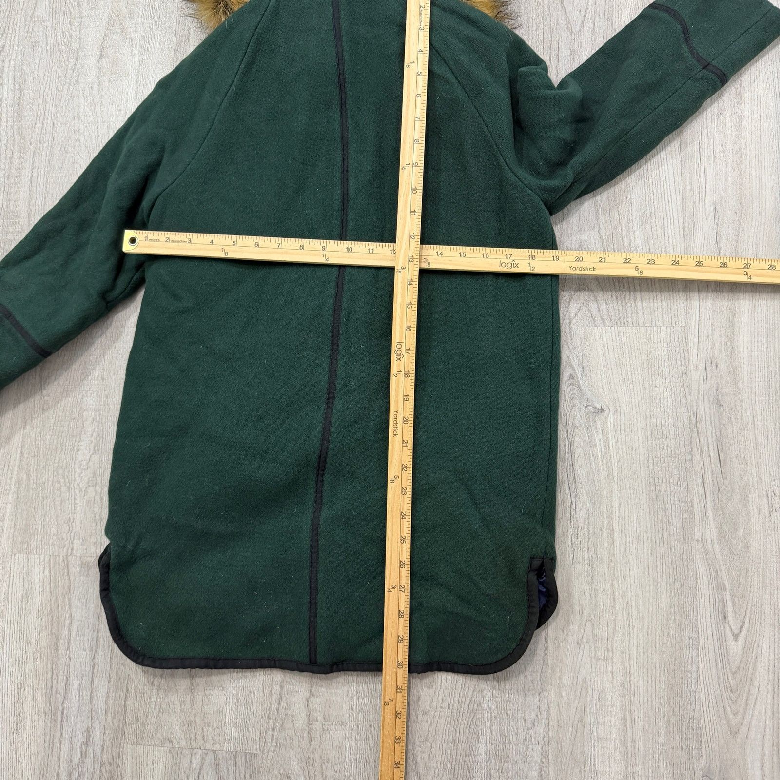 J.Crew J Crew Summit Wool Parka Coat Women's 0P Italian Stadium Size XS / US 0-2 / IT 36-38 - 12 Thumbnail