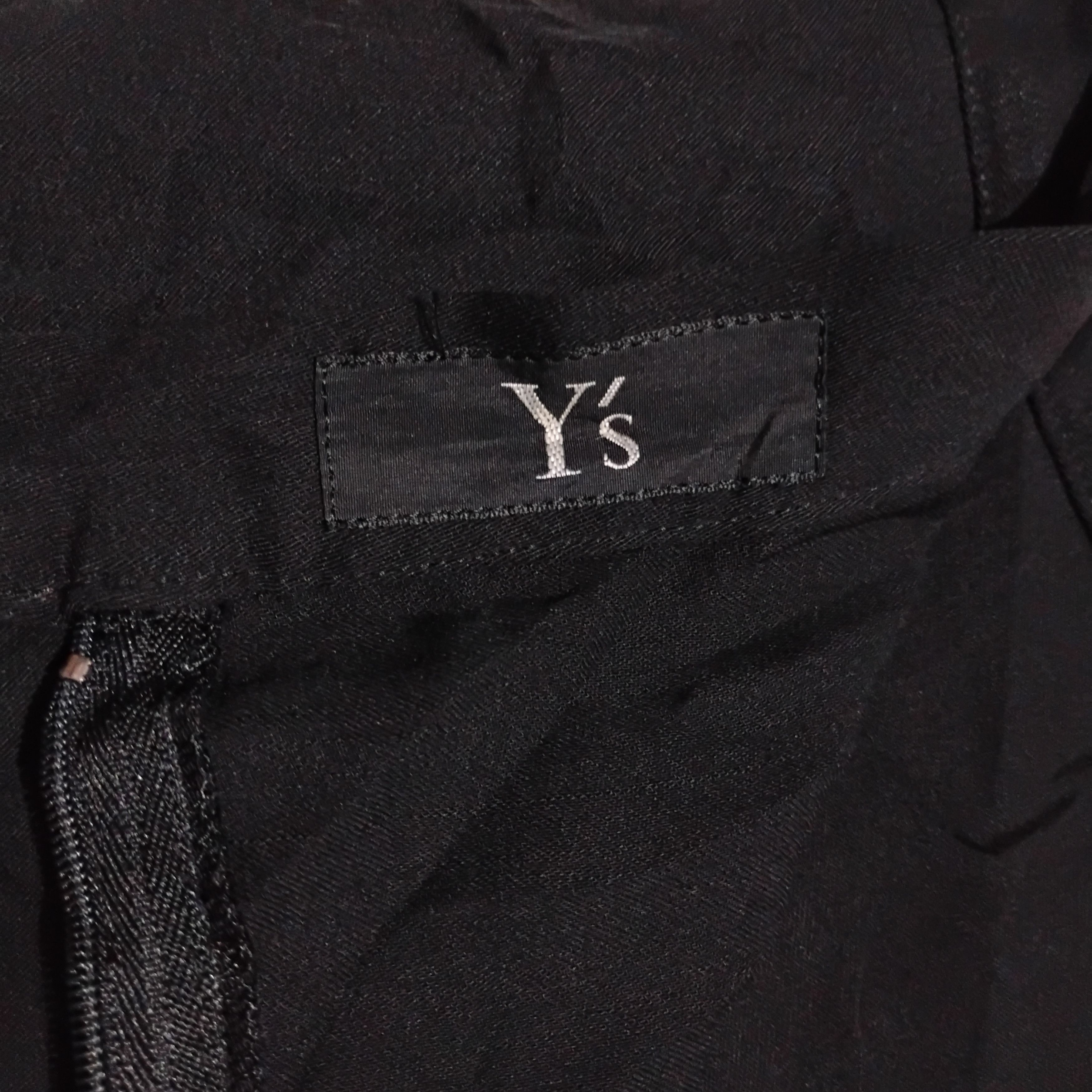 Y's Y's Yohji Yamamoto Vintage Nice Design Black Skirts Size 26" / US 2 / IT 38 - 11 Thumbnail
