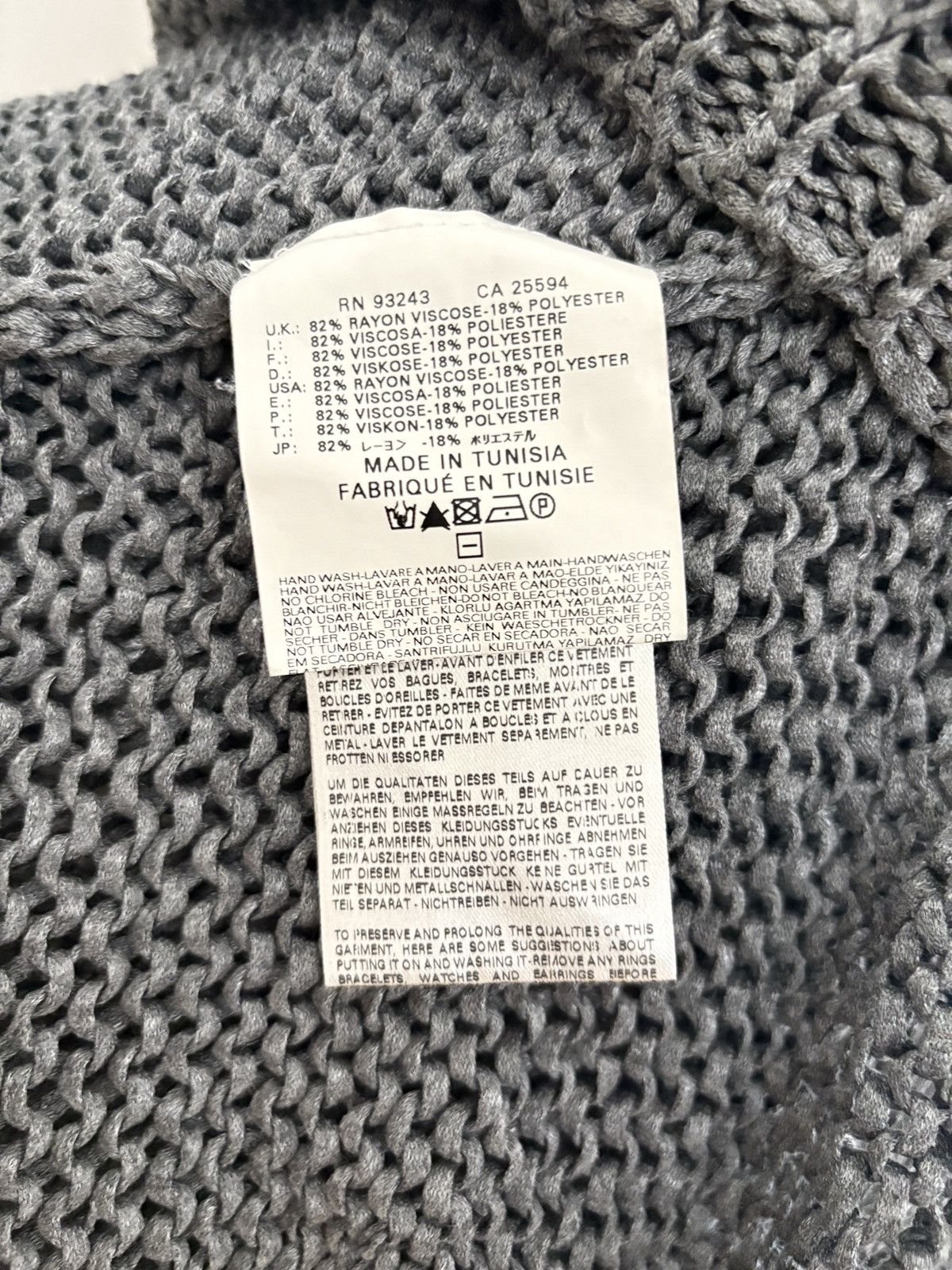 Diesel Knitted grey DIESEL dress Size M / US 6-8 / IT 42-44 - 7 Thumbnail